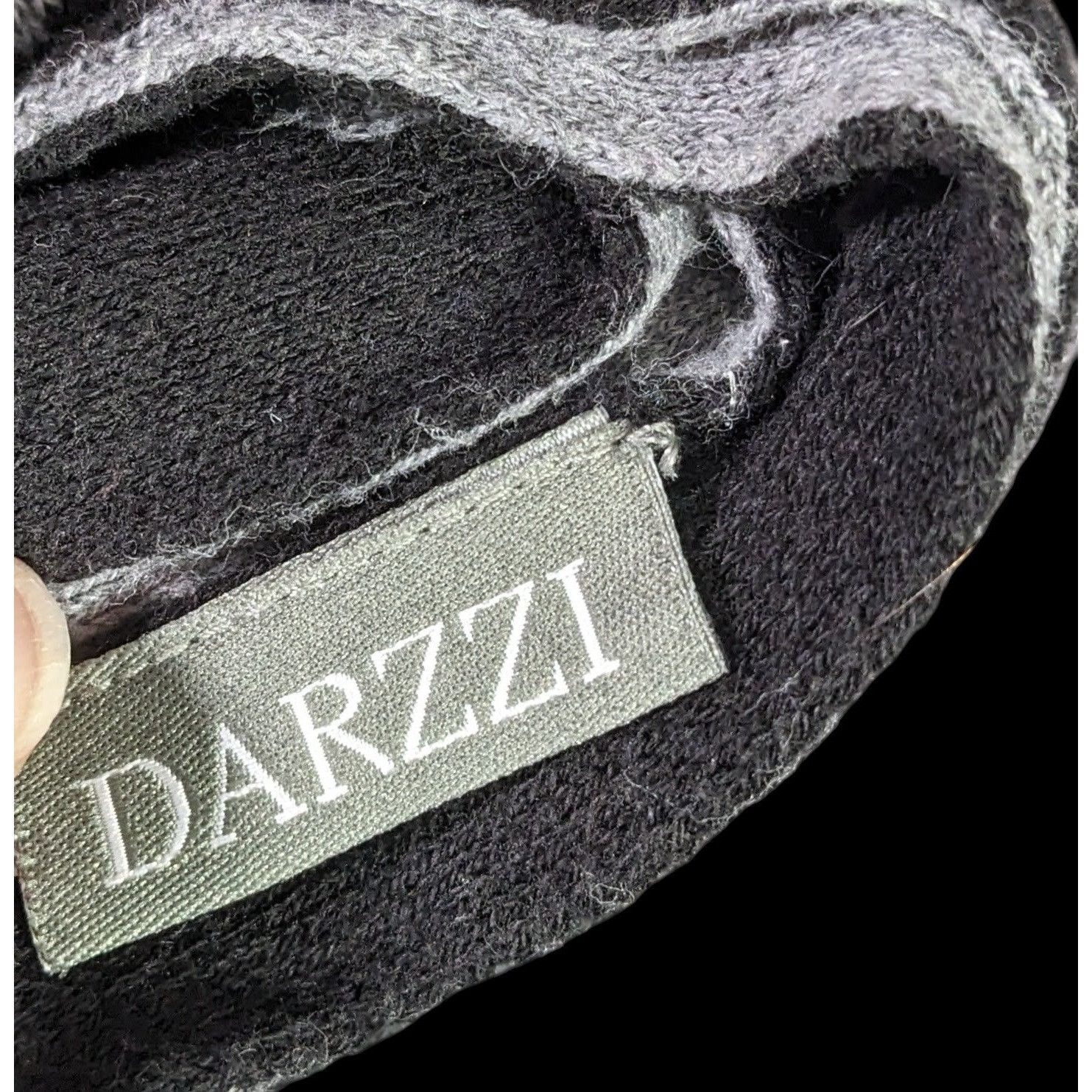 Other Darzzi Reversible Polka Dot Scarf 84"x15" Black & Gray Knit Size ONE SIZE - 4 Thumbnail