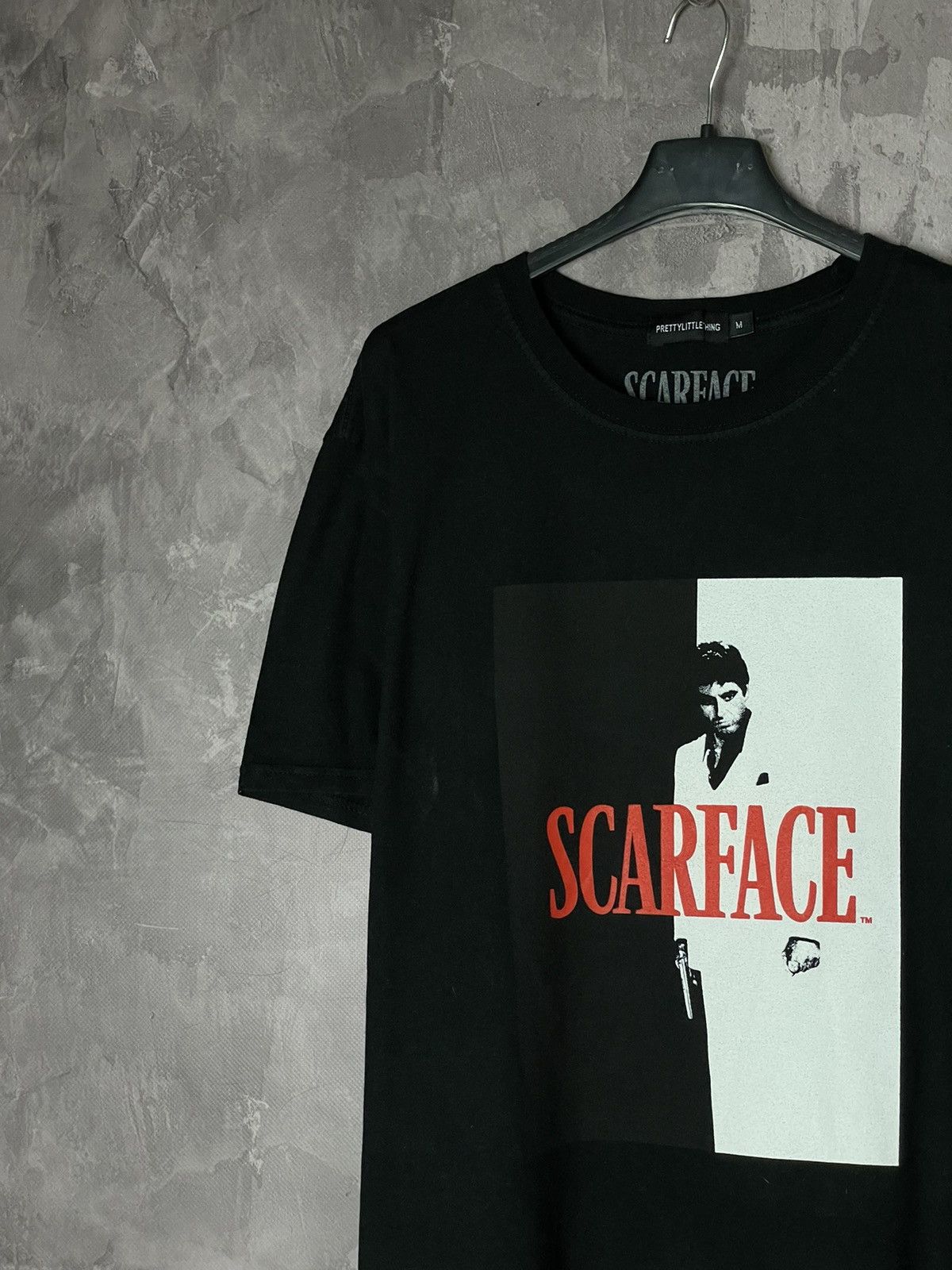 Vintage Vintage Scarface Tee Tony Montana Movie SCARFACE Big LOGO Size US M / EU 48-50 / 2 - 3 Thumbnail