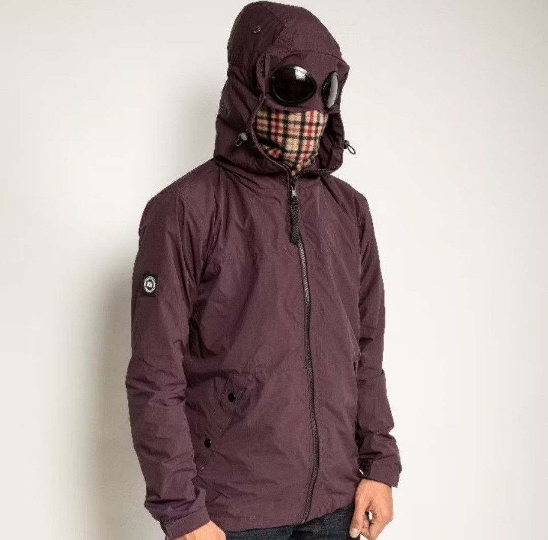 Japanese Brand 💥Casual maroon lens hoodie jacket Size US M / EU 48-50 / 2 - 2 Thumbnail