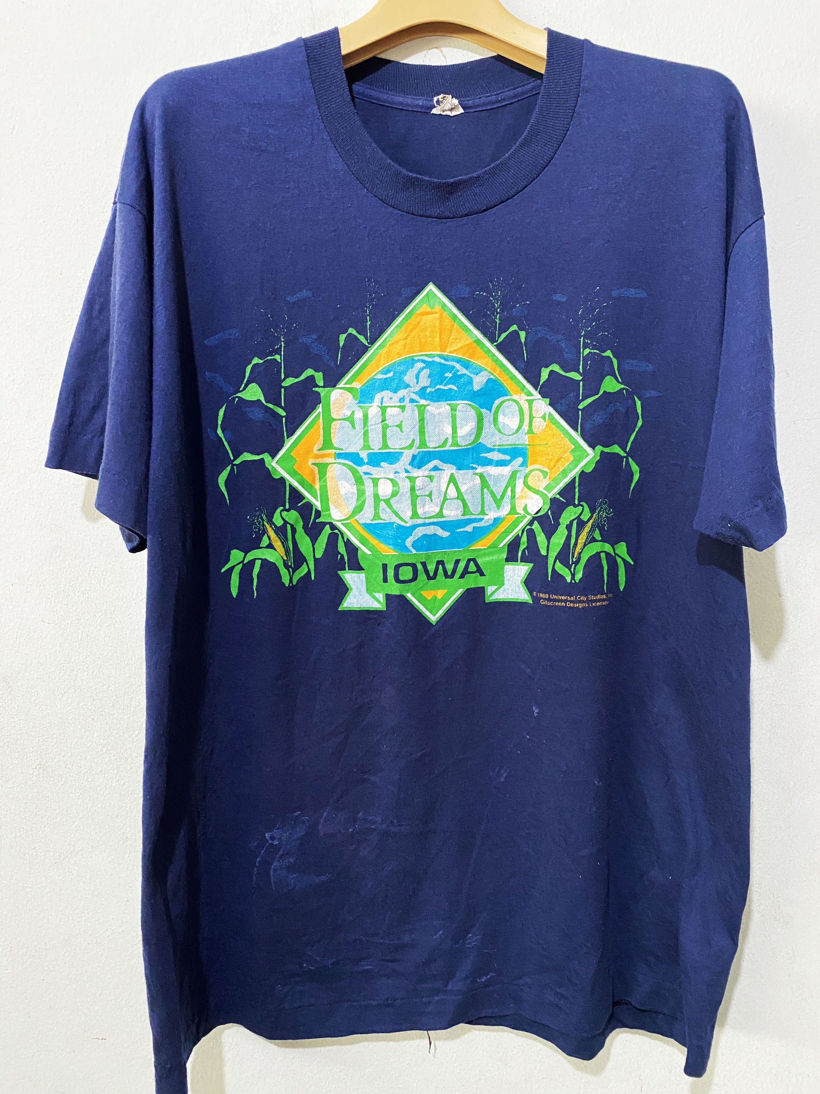 Universal Studios × Vintage Vintage 1989 Field of Dreams Shirt Size US XL / EU 56 / 4 - 1 Thumbnail