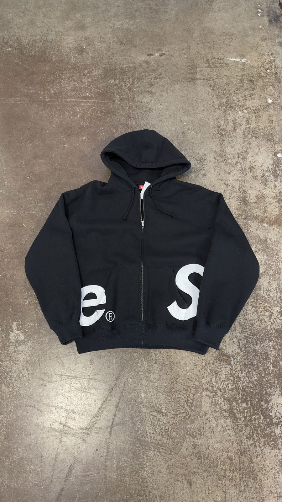 Supreme Supreme Hooded Zip Up Thermal Leopard Size Medium