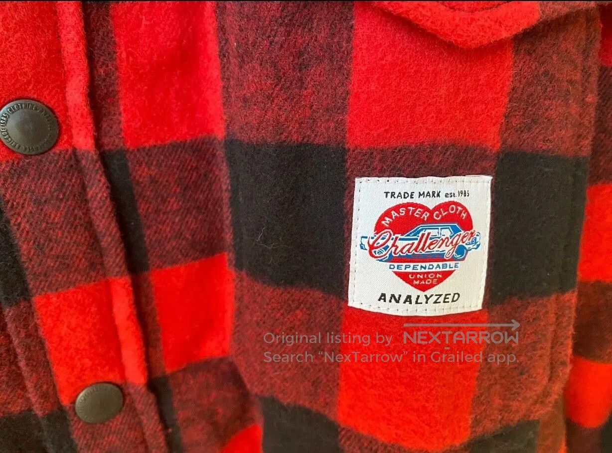 CHALLENGER challenger buffalo plaid flannel shirt. Size US L / EU 52-54 / 3 - 5 Thumbnail