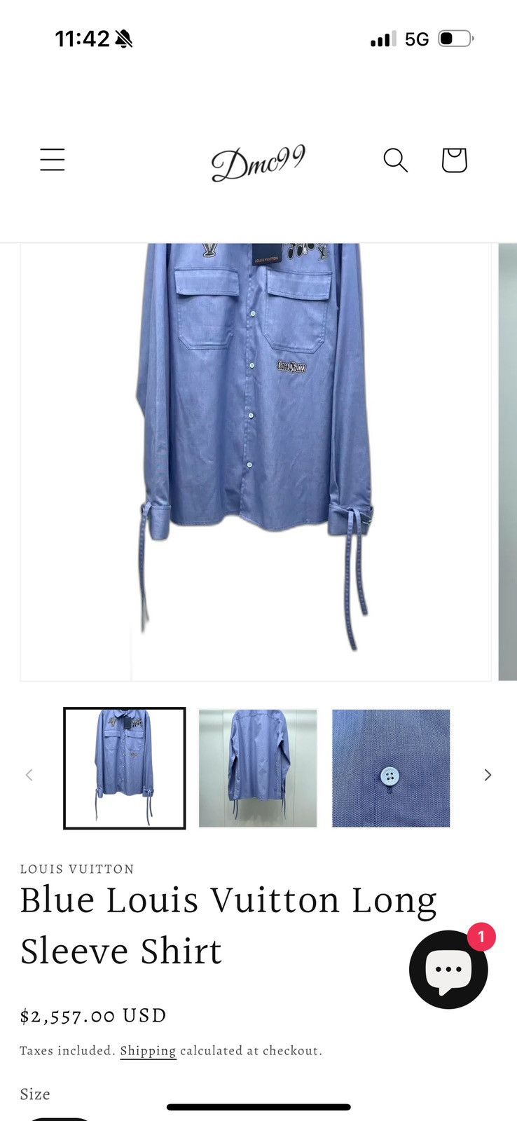 Louis Vuitton LOUIS VUITTON shirt see photos for real tape measurements Size US M / EU 48-50 / 2 - 24 Thumbnail