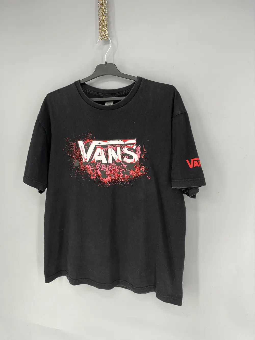 Vans Vintage Y2K VANS Skate SK8 Faded T-shirt New York Streetwear Size US L / EU 52-54 / 3 - 3 Thumbnail