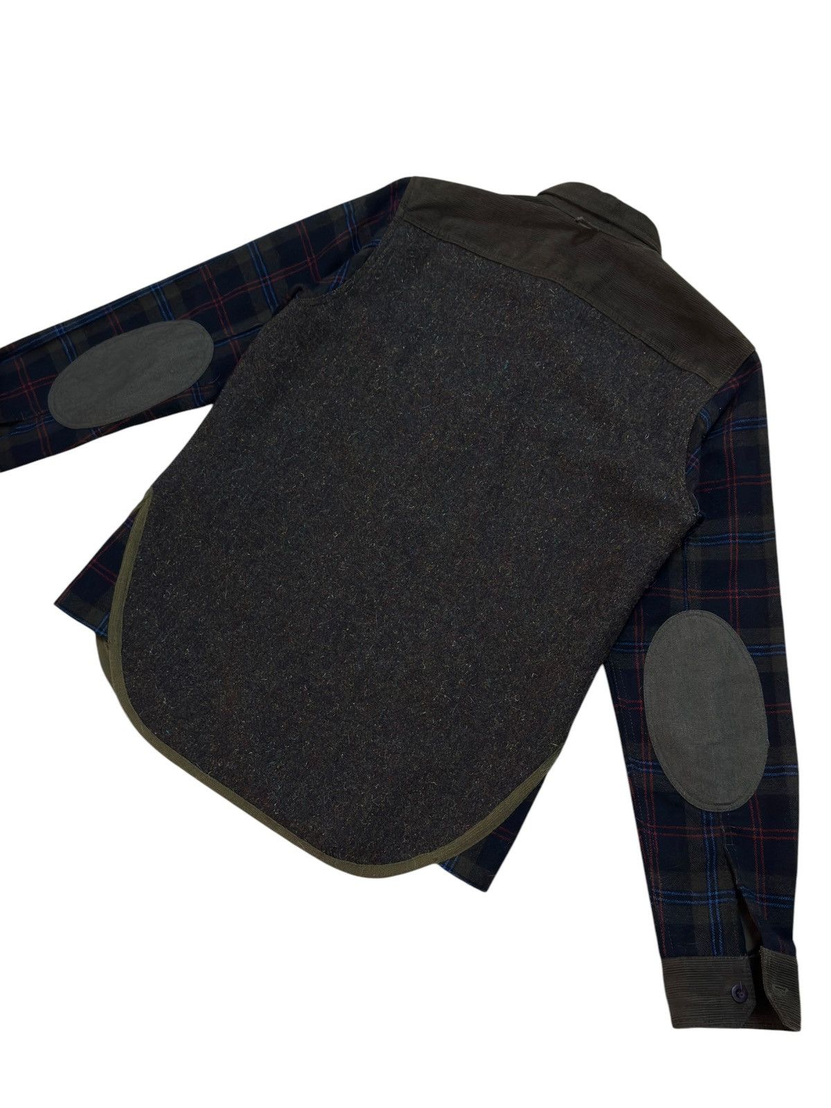 Comme des Garcons Junya Watanabe Commes Des Garçons Plaid Button Up Jacket Size US L / EU 52-54 / 3 - 4 Thumbnail