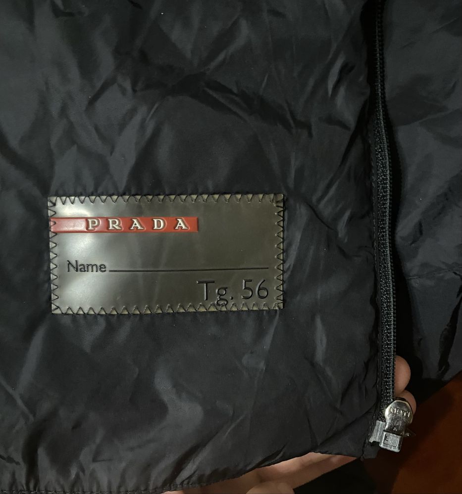 Prada Vintage Prada art. SGV810 Nylon Jacket Size US XL / EU 56 / 4 - 3 Thumbnail