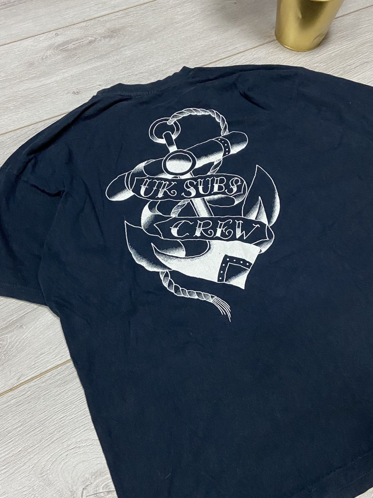 Band Tees Uk Subs anchor ⚓️ crew Punk Forever Vintage Tshirt Size US XL / EU 56 / 4 - 11 Thumbnail