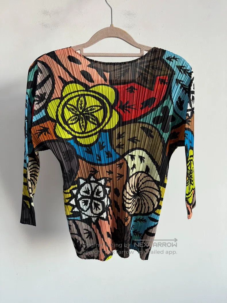 Issey Miyake Issey Miyake Color - Block Long Sleeve Size L / US 10 / IT 46 - 2 Thumbnail