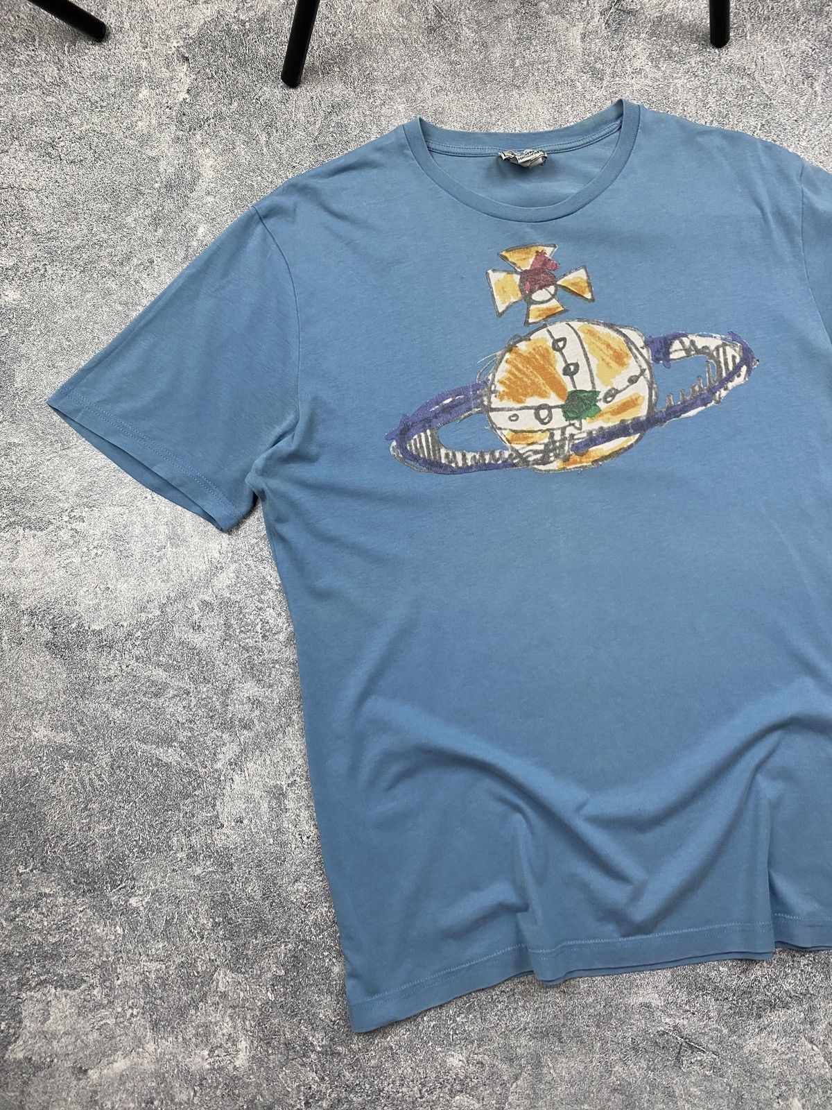 Designer × Vintage × Vivienne Westwood Vivienne Westwood Tshirt Big Logo❗️ Size US L / EU 52-54 / 3 - 4 Thumbnail