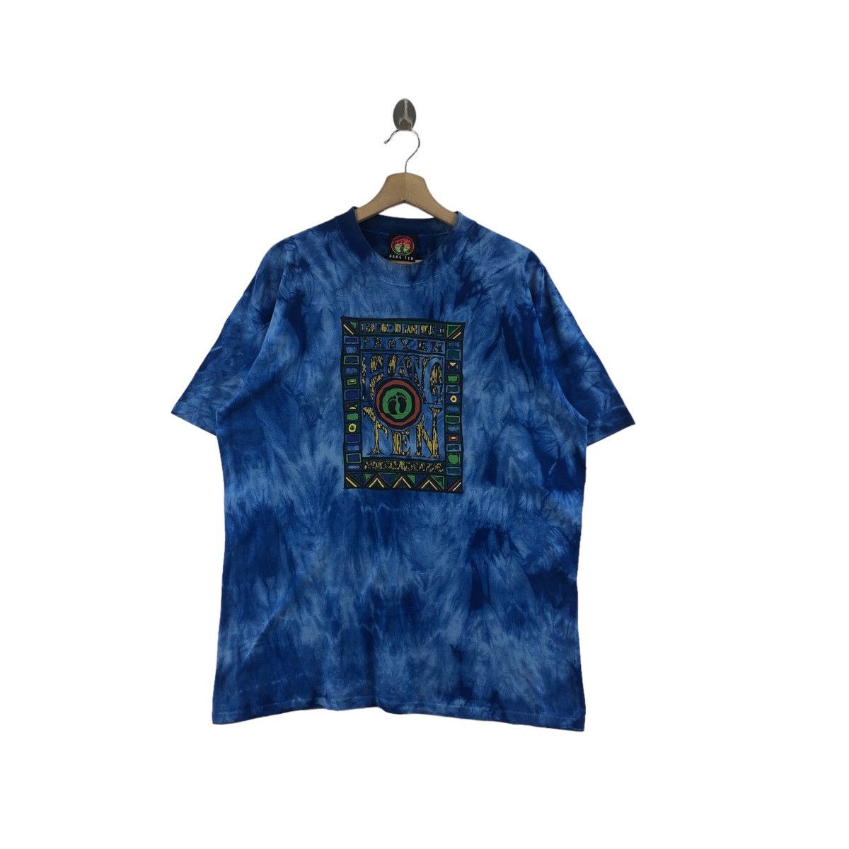 Hang Ten × Vintage Pick!! Vtg 90's HANG TEN Surfing Tye Die Top Tee Tshirt Size US XL / EU 56 / 4 - 1 Thumbnail