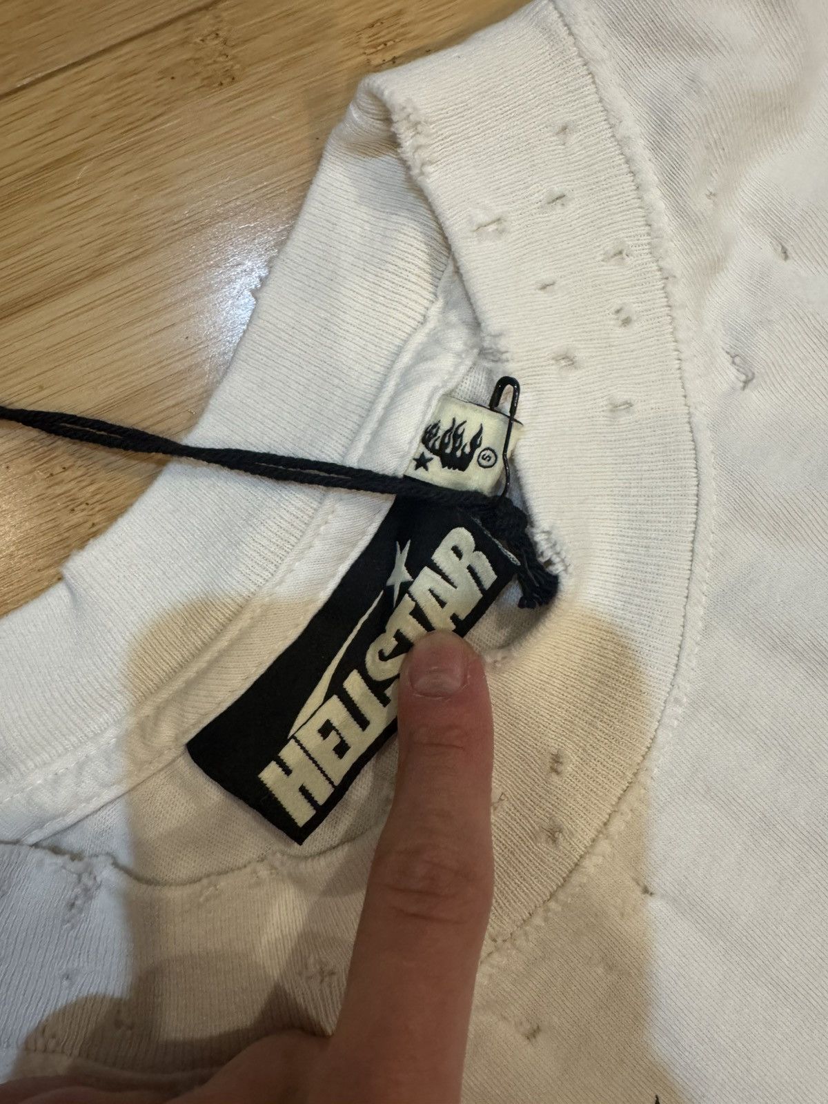 HELLSTAR Hellstar HTV Tee - Size Small 100% Authentic Size US S / EU 44-46 / 1 - 2 Thumbnail