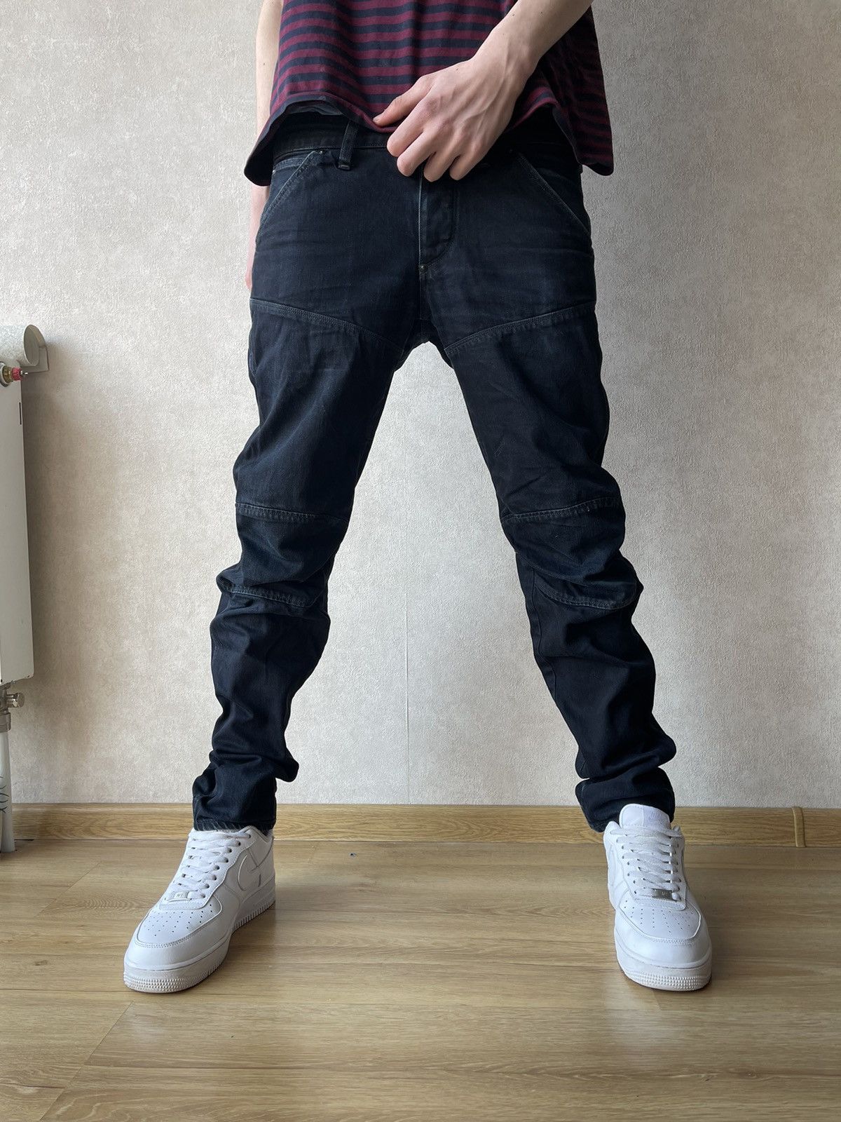 G-Star Vintage G Star Raw Distressed Knee Denim Jeans y2k drip Size US 30 / EU 46 - 5 Thumbnail