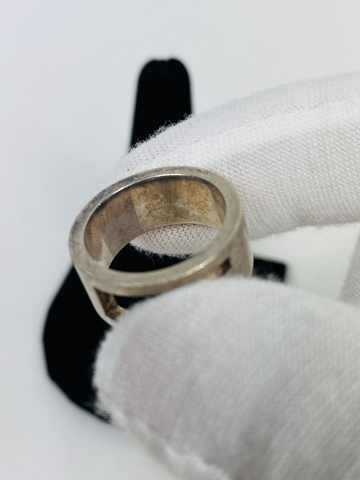 Gucci Gucci .925 Silver G Ring size IT 10 Size ONE SIZE - 2 Thumbnail