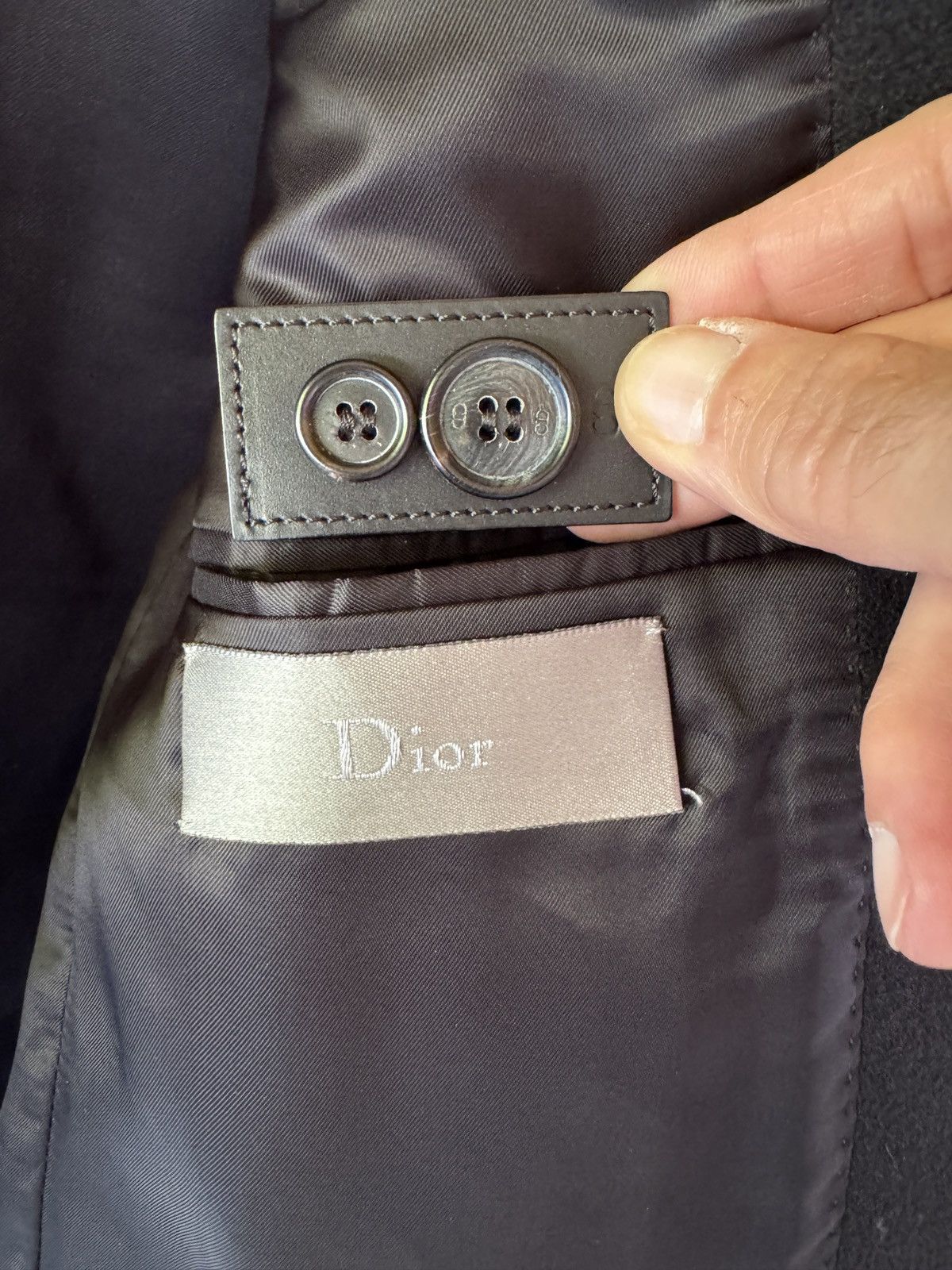 Dior Dior Homme F/W 06 Wool Tuxedo Jacket Size 50R - 8 Thumbnail