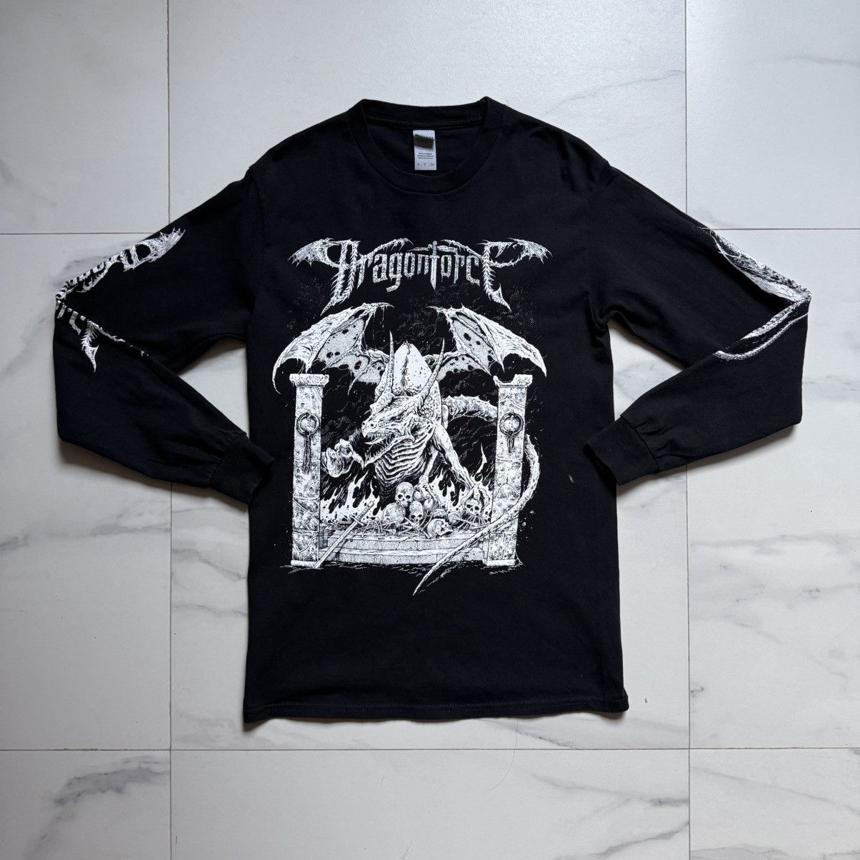 Band Tees DragonForce Death Dragon Long Sleeve T-Shirt Size US S / EU 44-46 / 1 - 2 Thumbnail