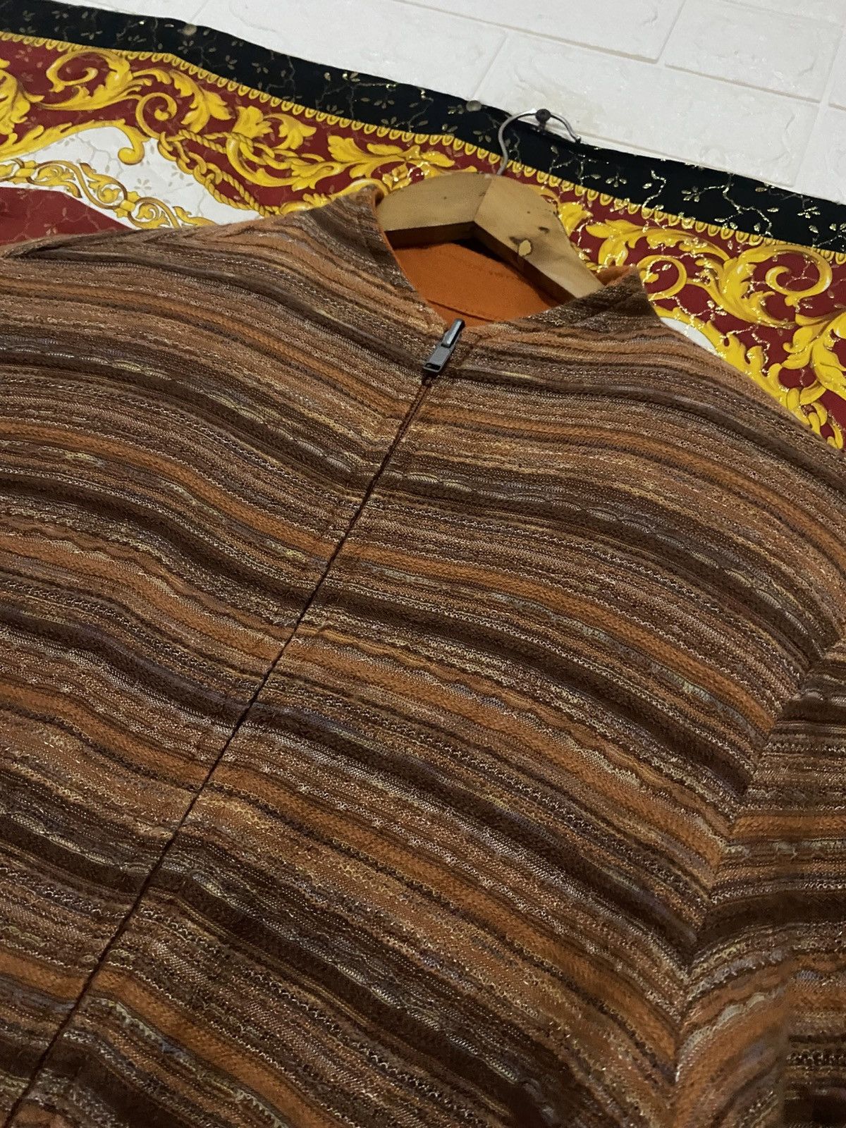Missoni Missoni Reversible multicolor knit/cotton zip jacket Size M / US 6-8 / IT 42-44 - 2 Thumbnail