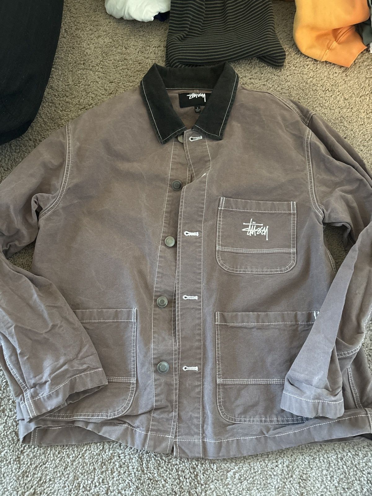 Stussy Stussy Chore Coat Size US L / EU 52-54 / 3 - 1 Thumbnail