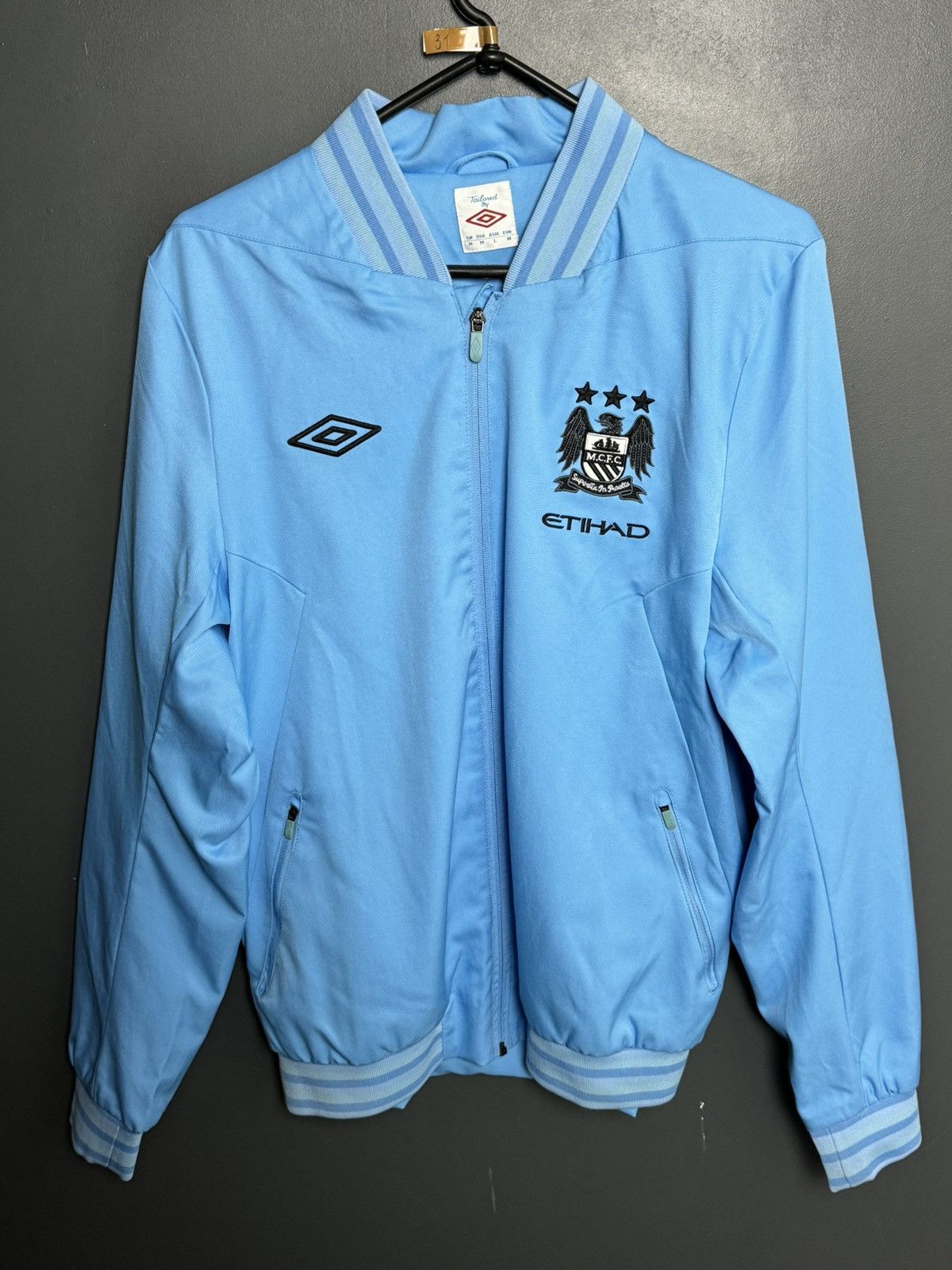 Umbro Manchester City Training Football Jacket Size US M / EU 48-50 / 2 - 1 Thumbnail