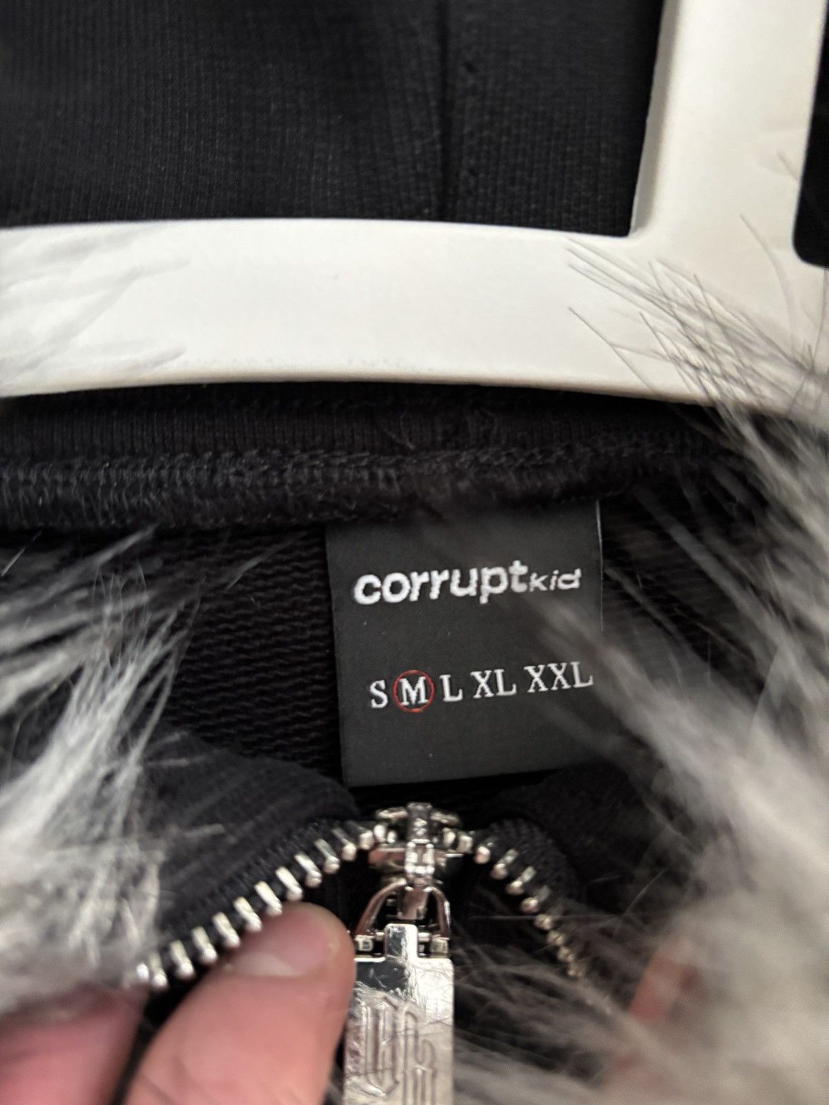 Designer CorruptKid Fur Zip-Up | Grailed