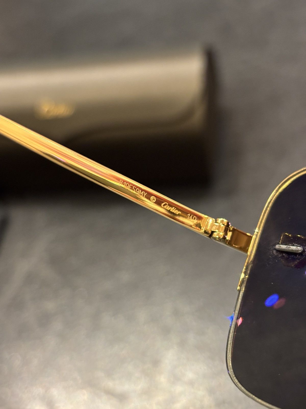 Cartier Cartier Panthère de Cartier Sunglasses Size ONE SIZE - 5 Thumbnail
