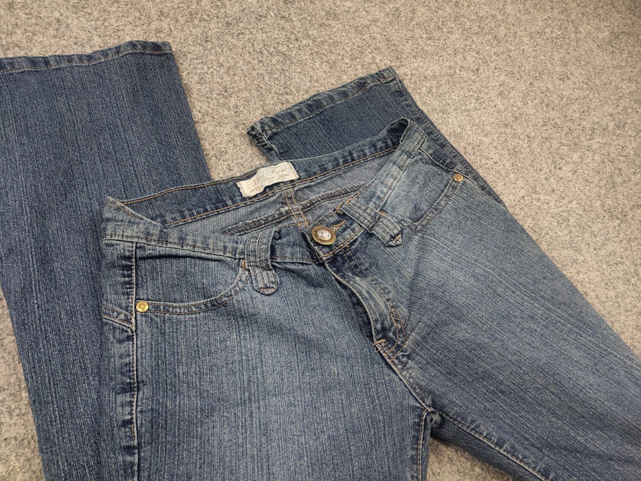 If Six Was Nine Vintage Y2K Bootcut Gothic Grunge Jeans if six was nine Size 32" / US 10 / IT 46 - 10 Thumbnail