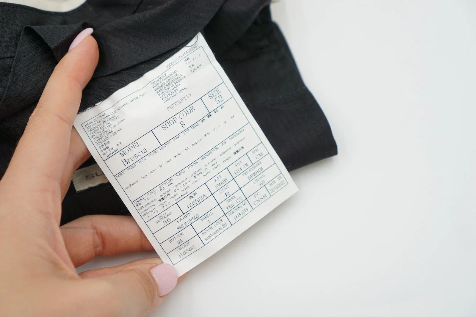 Suitsupply Men Suitsupply Trousers Brescia Wool Vitale Barberis UK/US42 Size 42R - 6 Thumbnail