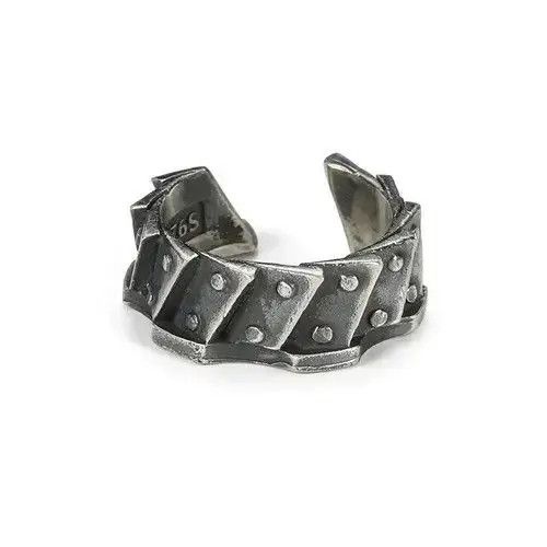 VIBE Machine Gear Pattern Men Index Finger Ring Size ONE SIZE - 3 Thumbnail