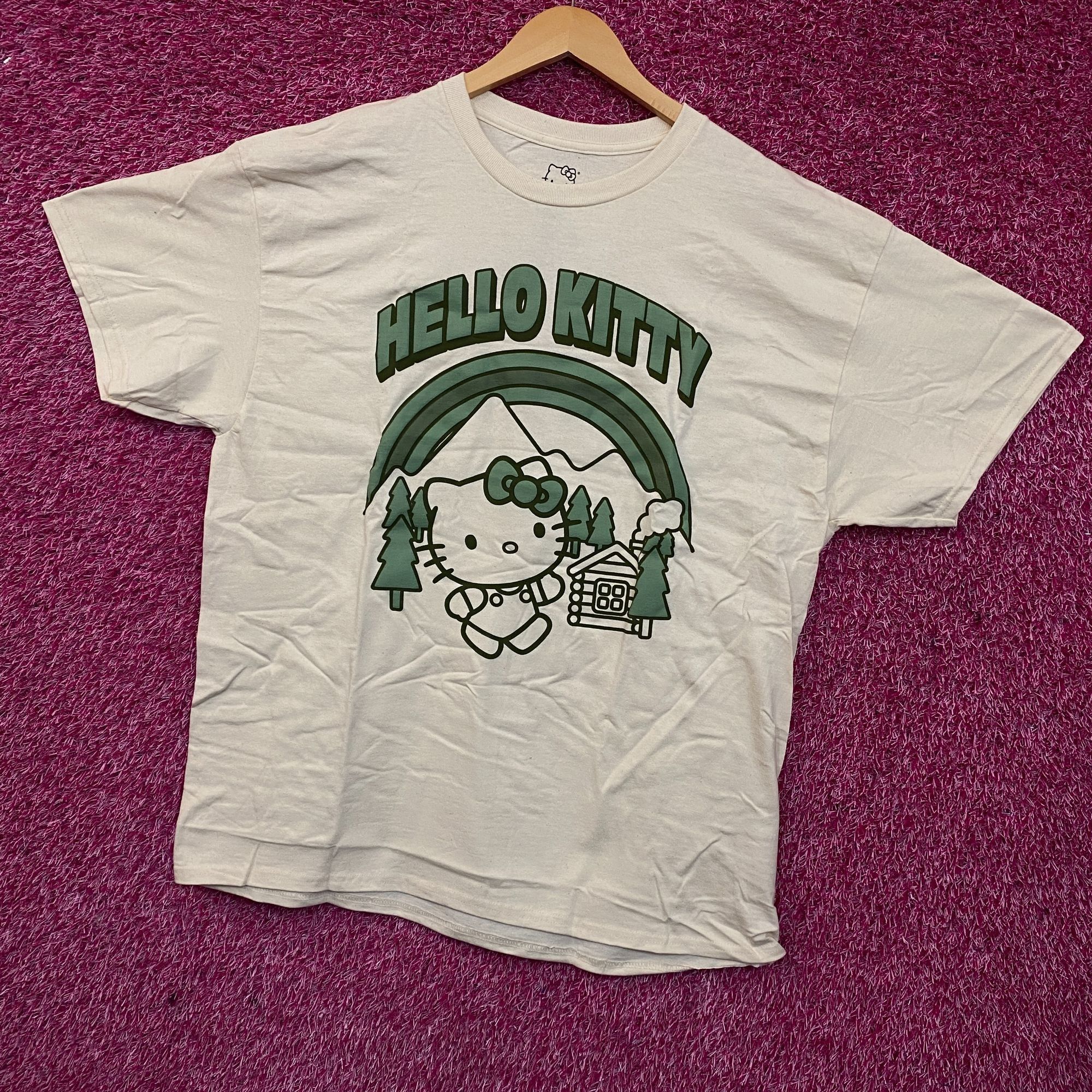 Other Sanrio Hello Kitty Outdoors Cute Graphic T-Shirt Large Size US L / EU 52-54 / 3 - 3 Thumbnail