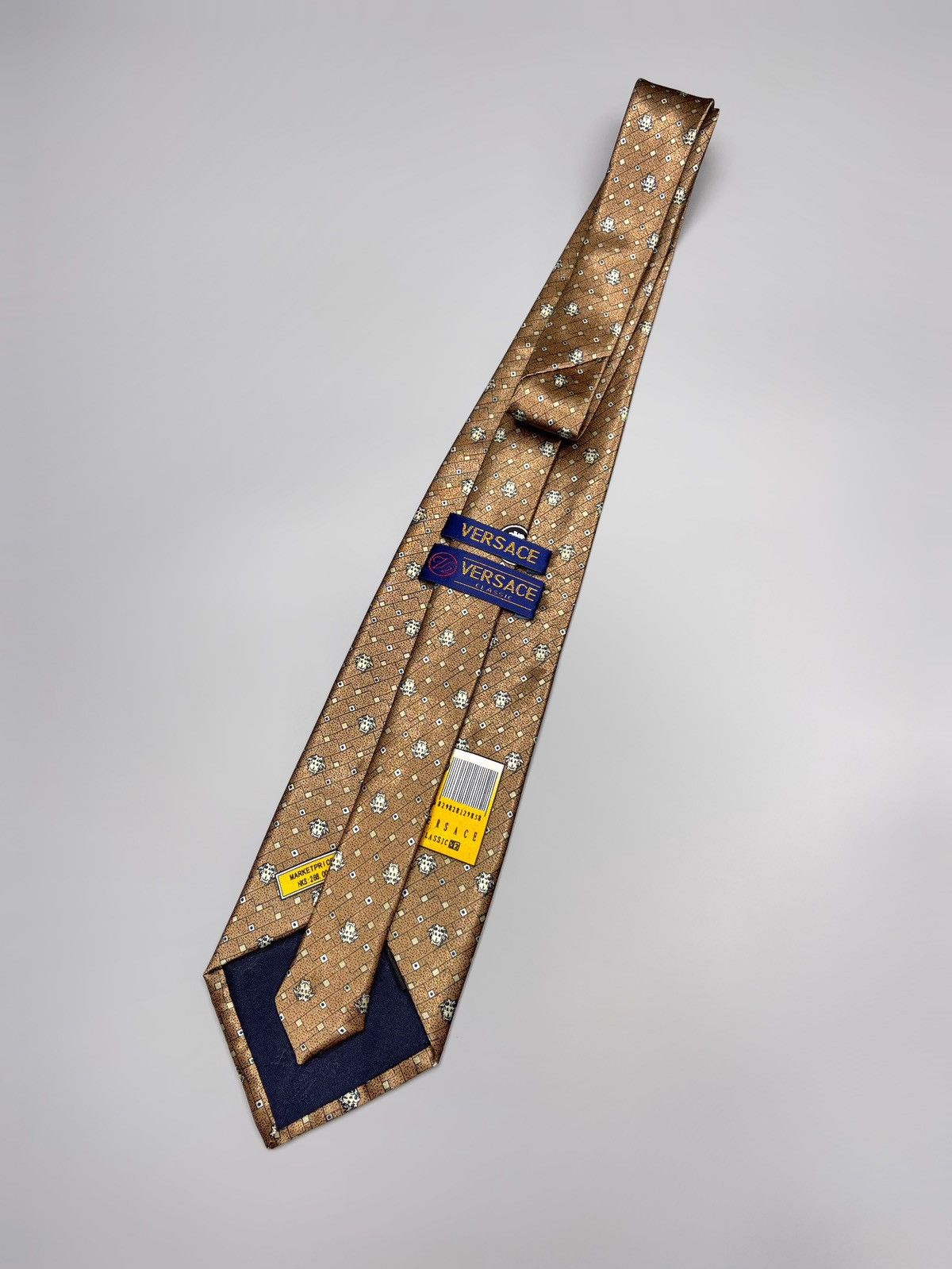 Versace × Vintage Versace Silk Tie Size ONE SIZE - 7 Thumbnail
