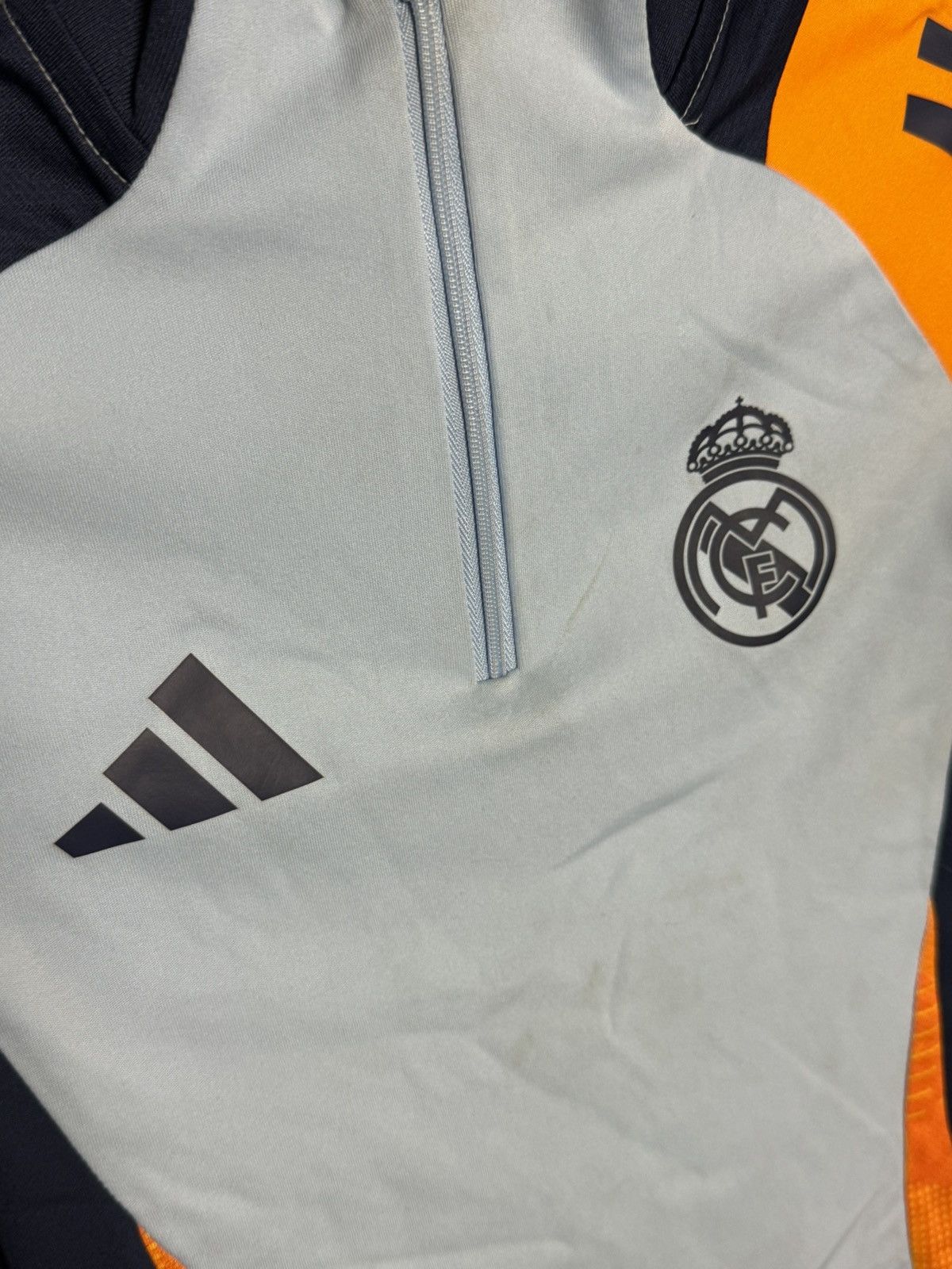Adidas KIDS Real Madrid Football Training Sweatshirt Size US XS / EU 42 / 0 - 3 Thumbnail