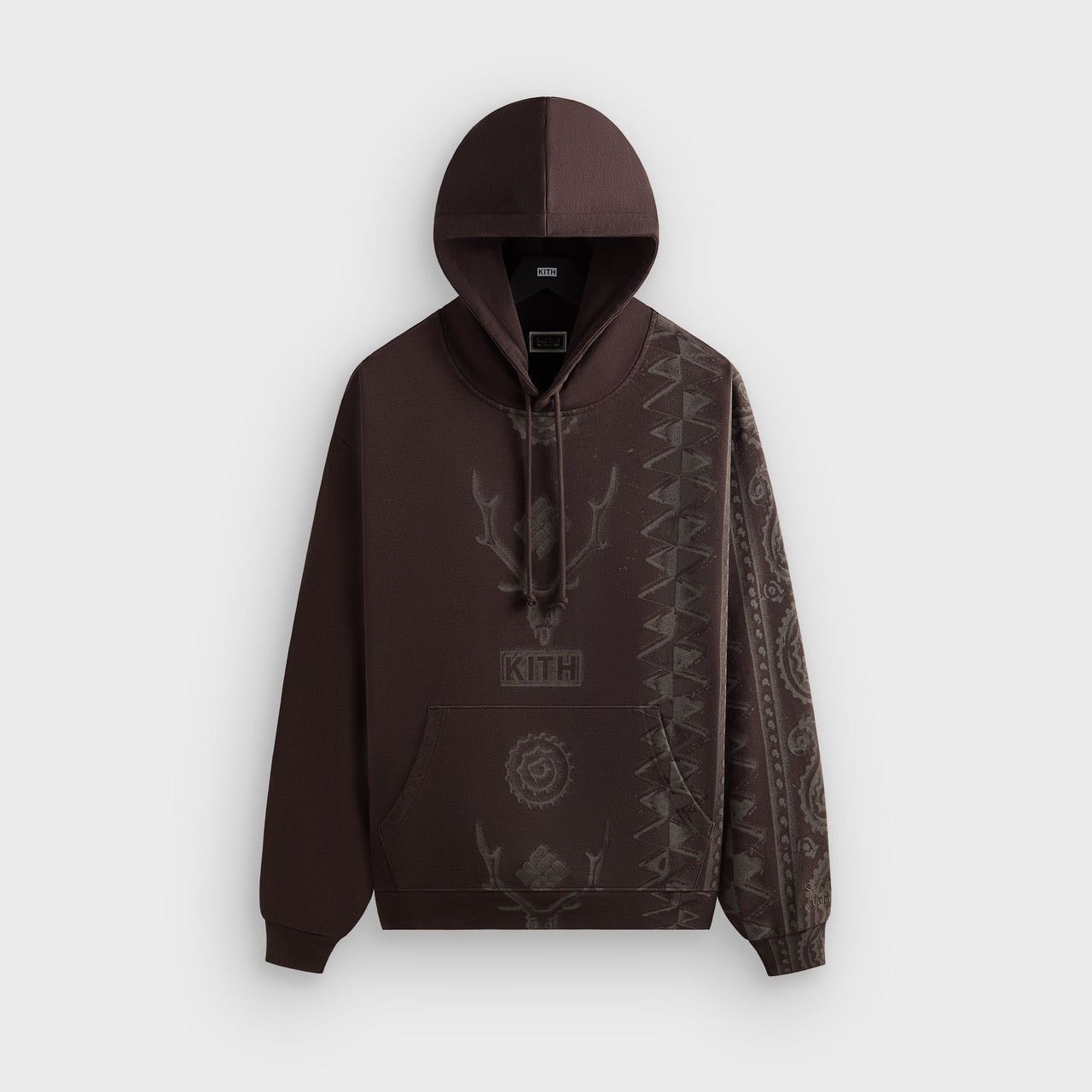 Columbia × Kith South2 West8 Paisley Nelson Hoodie Kindling Mocha Laser DTG Size US XL / EU 56 / 4 - 2 Thumbnail