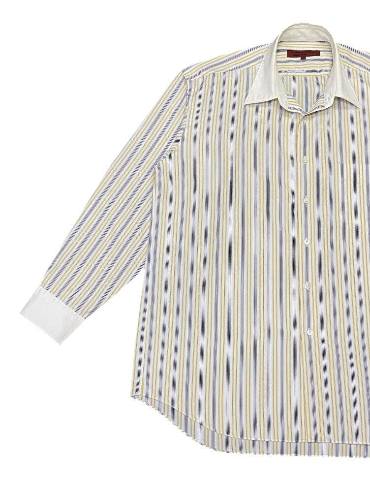 Comme des Garcons Comme Des Garçons Homme Deux AD2001 Striped Long Sleeve Size US S / EU 44-46 / 1 - 10 Thumbnail