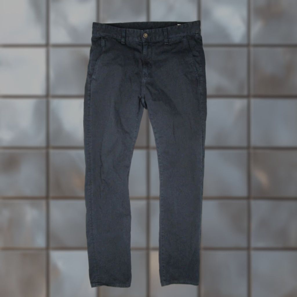 Rag & Bone Rag Bone Pants Mens Blue Slim Fit Flat Front Chinos Workwear Casual 32x33 32 Size US 32 / EU 48 - 1 Thumbnail