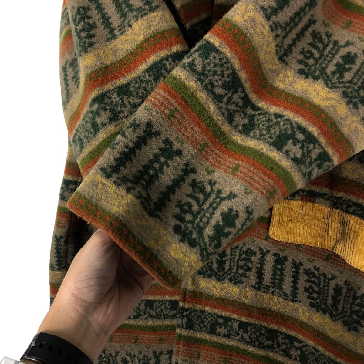 Japanese Brand 🔥Vintage Wool Jacket Simple Life Colour Mix Issey Miyake Size US M / EU 48-50 / 2 - 13 Thumbnail
