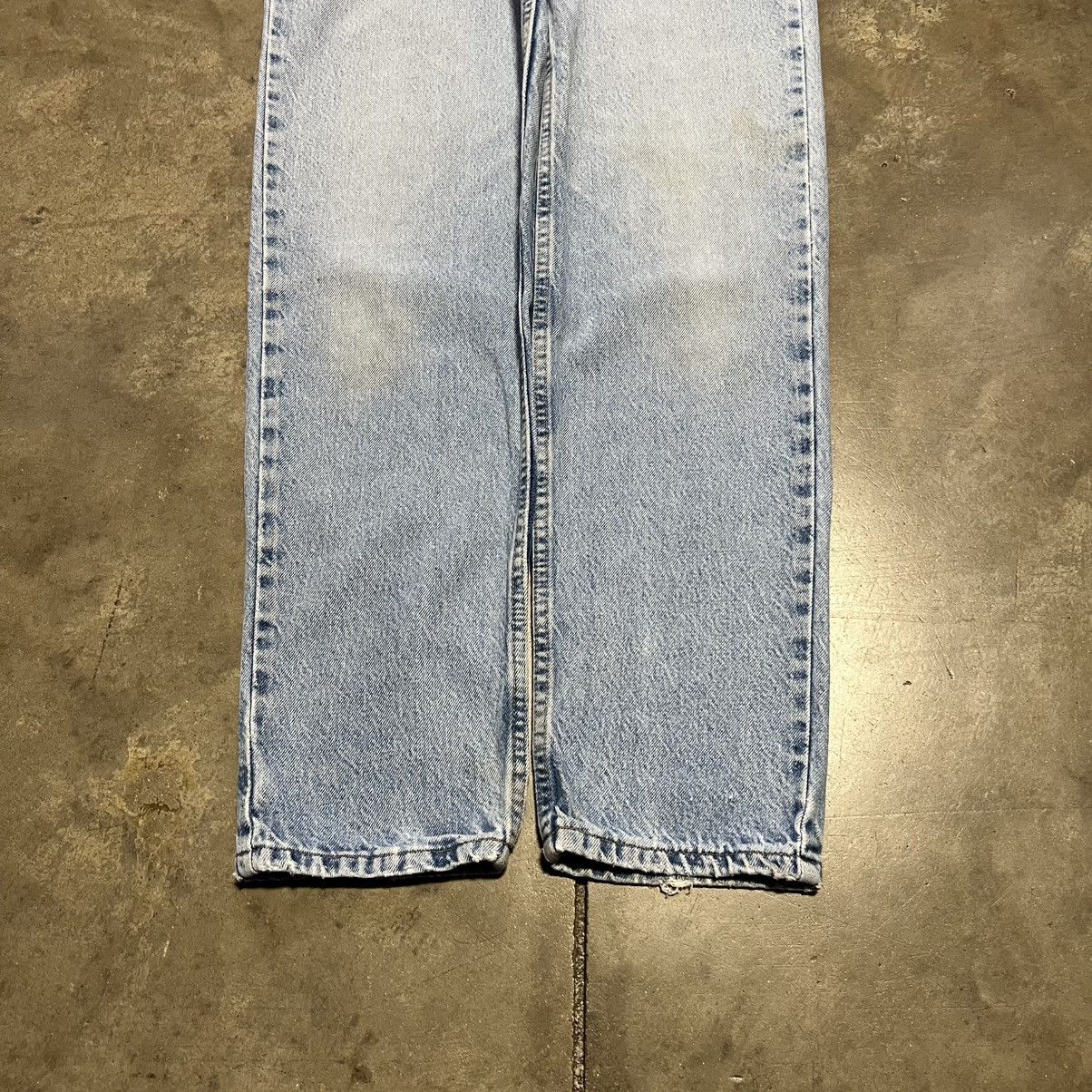 Carhartt Vintage Carhartt Carpenter Denim Jeans Light Wash Skater Y2K Size US 33 - 7 Thumbnail