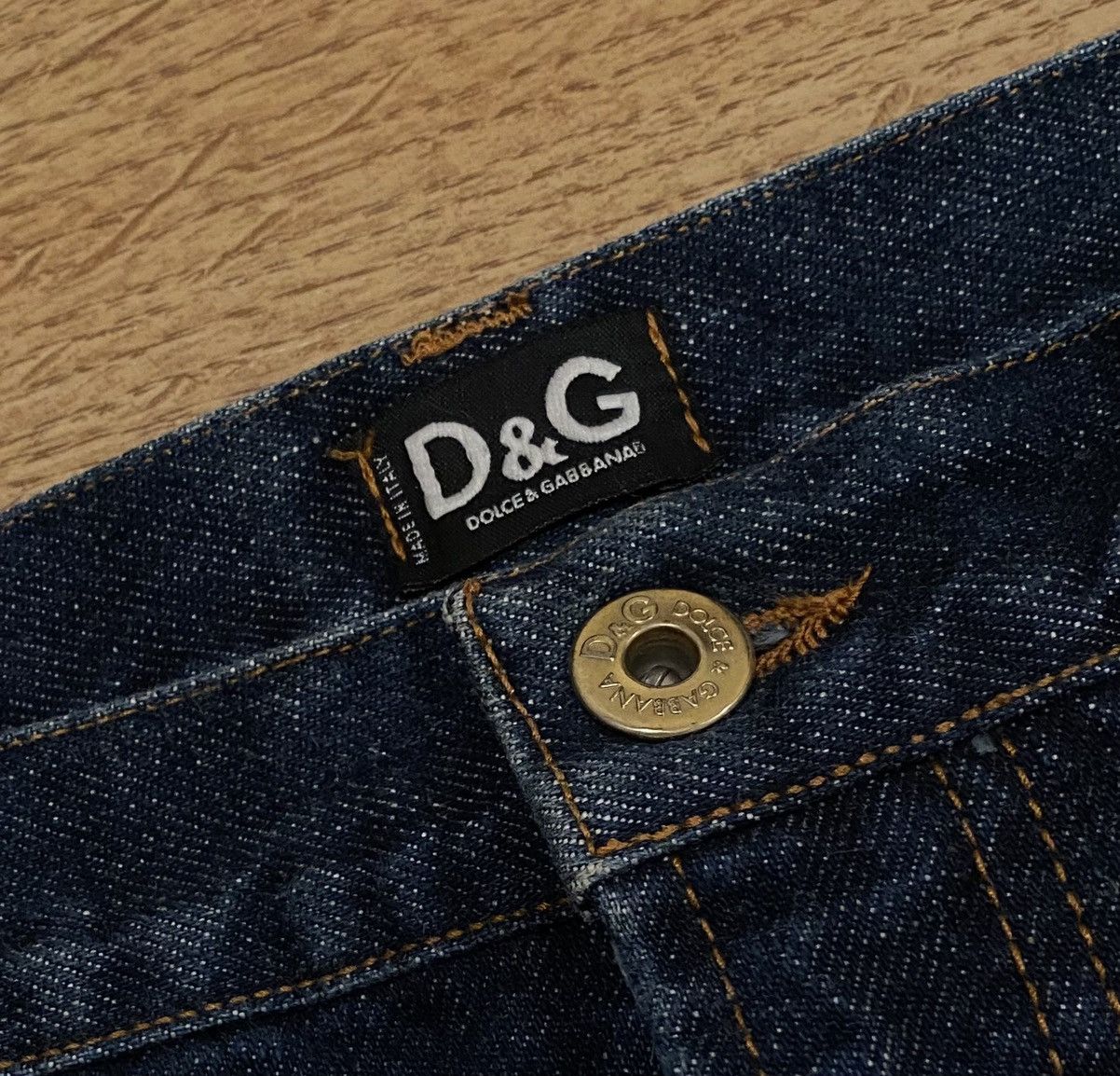 Dolce & Gabbana Dolce & Gabbana Denim Skirt x Vintage x Luxury Size 32" / US 10 / IT 46 - 6 Thumbnail