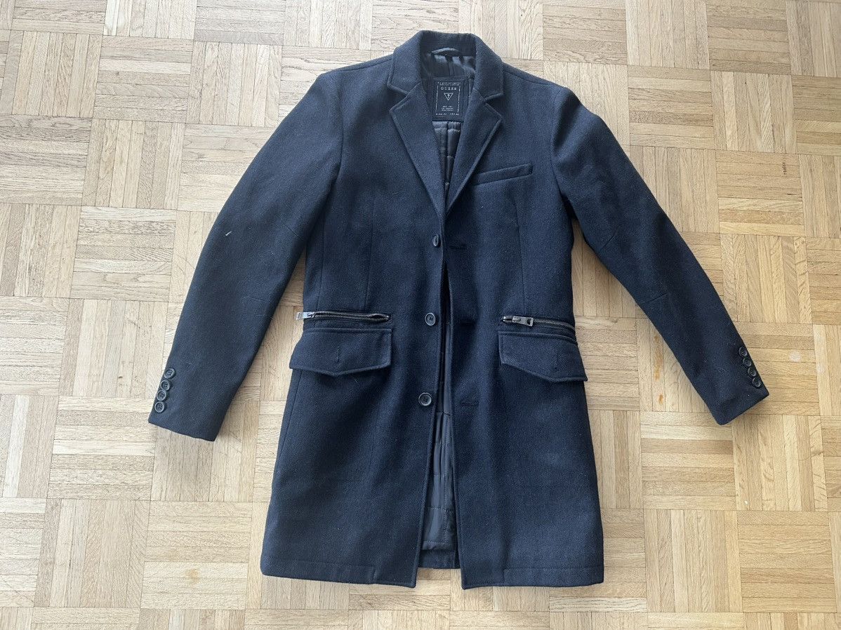 Guess Navy coat Size US XS / EU 42 / 0 - 1 Thumbnail