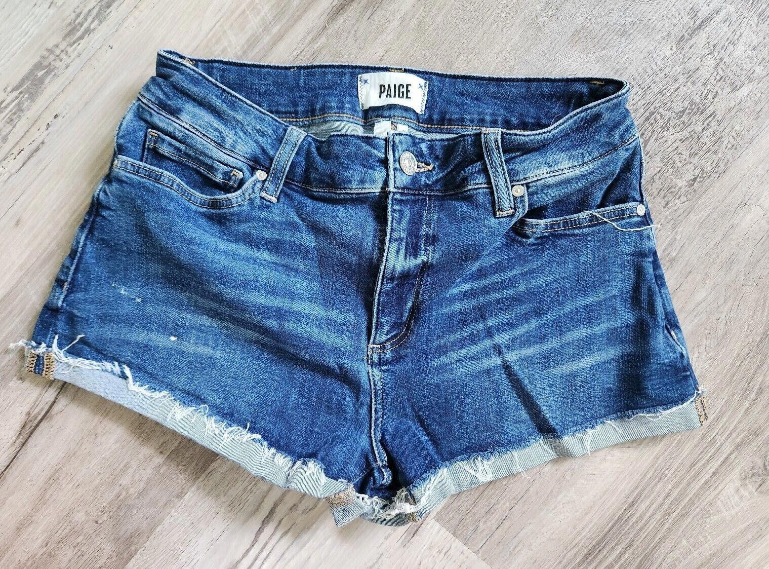 Paige Paige Jeans Denim Shorts Size 27 Jimmy Jimmy Short Size 27" / US 4 / IT 40 - 1 Thumbnail