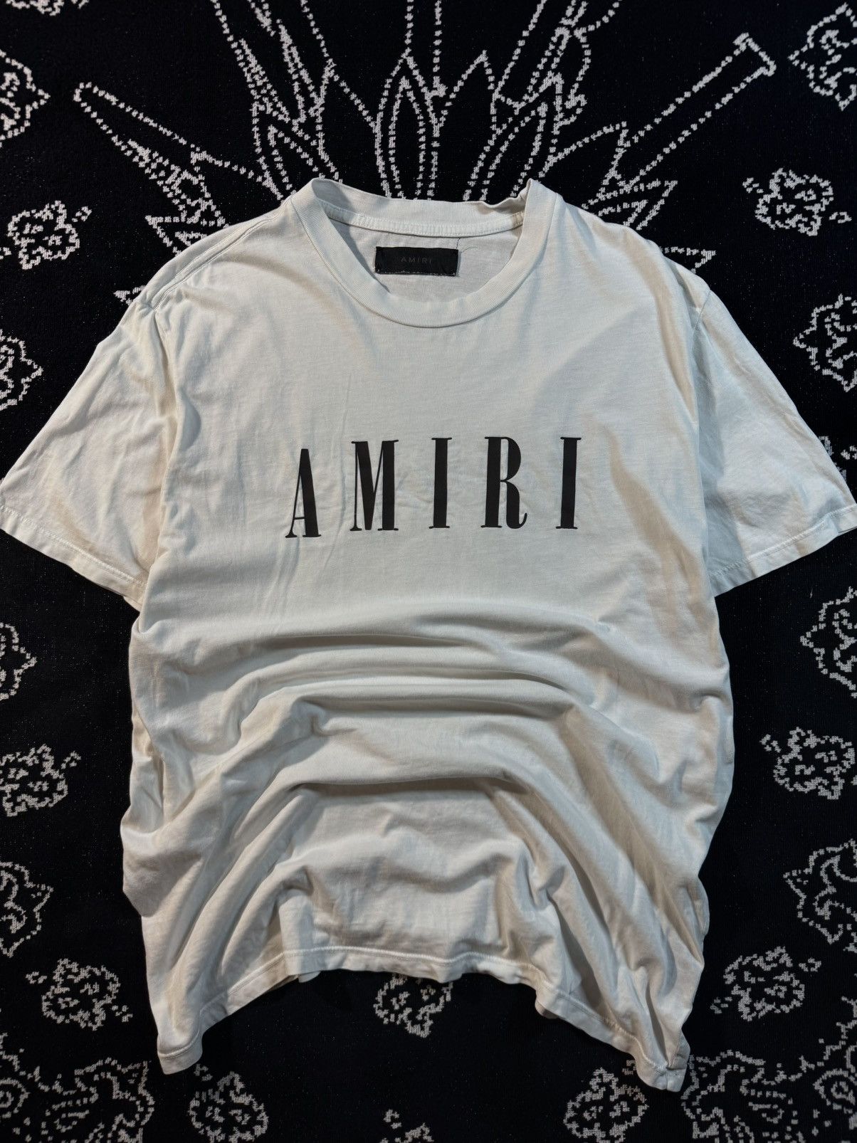 Amiri AMIRI WHITE CORE LOGO TEE Size US M / EU 48-50 / 2 - 3 Thumbnail
