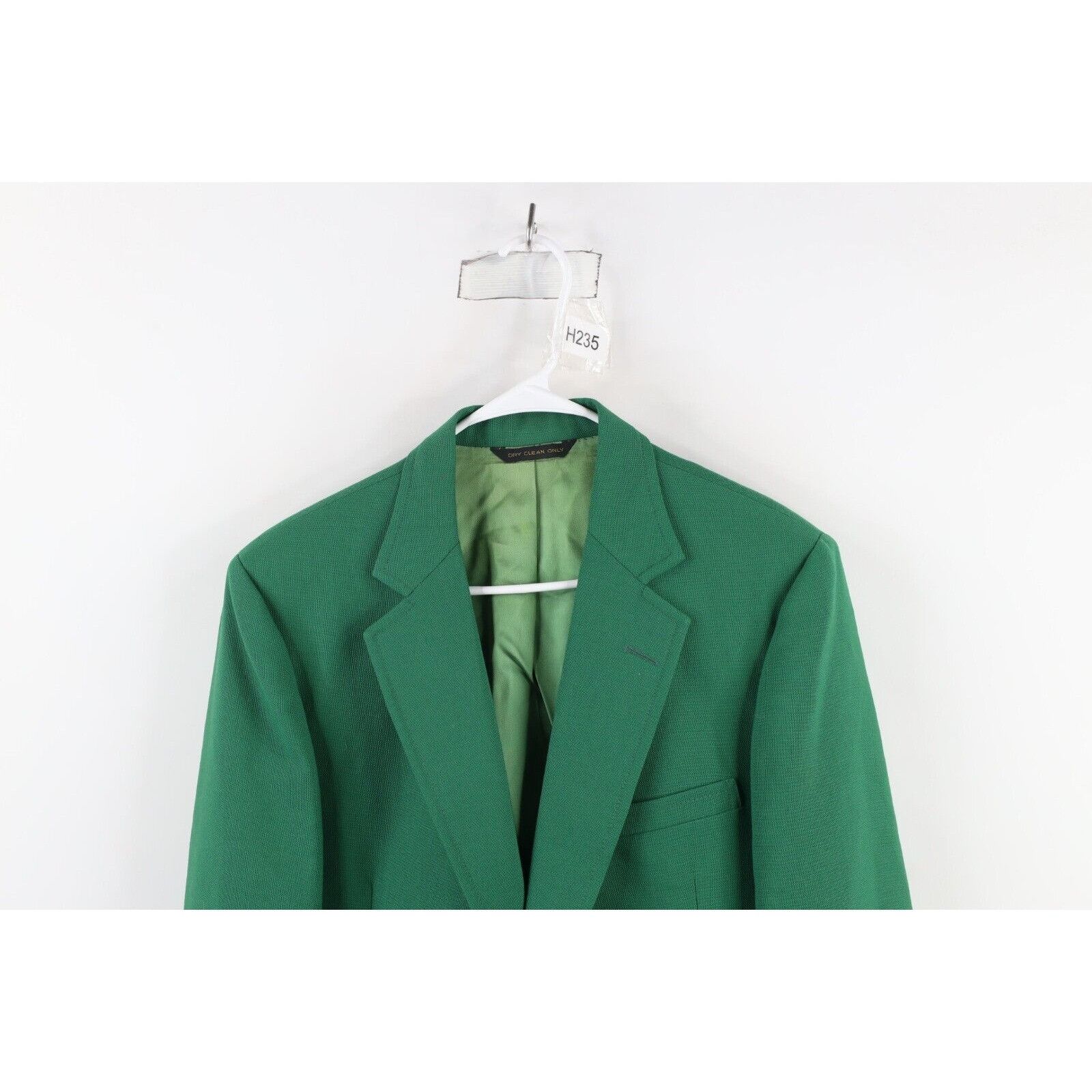 Vintage Vintage 70s Streetwear 2 Button The Masters Suit Coat Size 42R - 2 Thumbnail