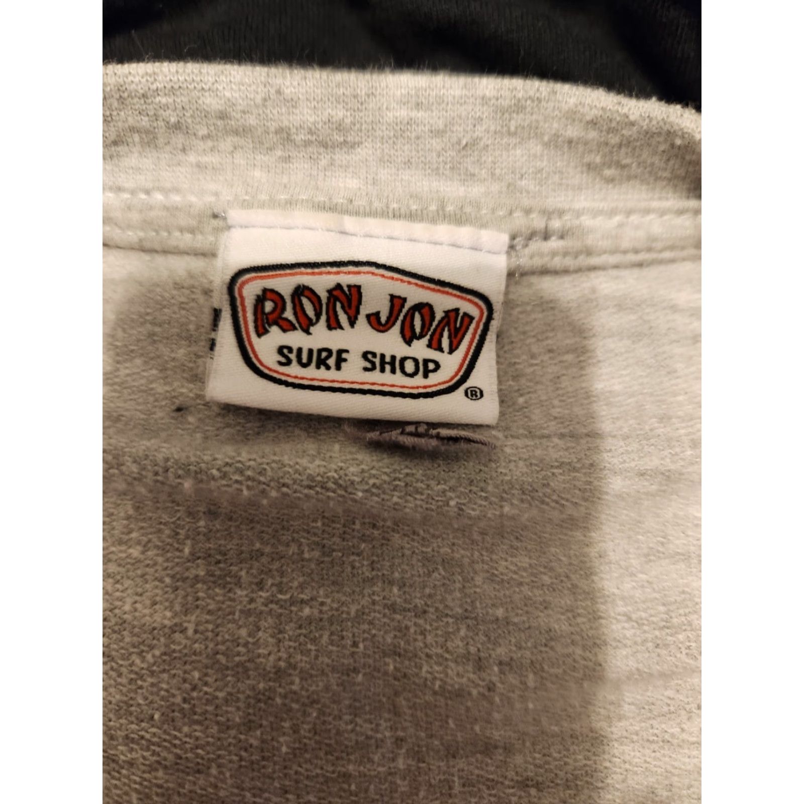 Ron Jon Surf Shop Ron Jon Surf Shop Long Sleeve Shirt Embroidered Gray Size S Mens Crew Neck T-Shirt Cotton Polyester Regular Fit Size US S / EU 44-46 / 1 - 3 Thumbnail