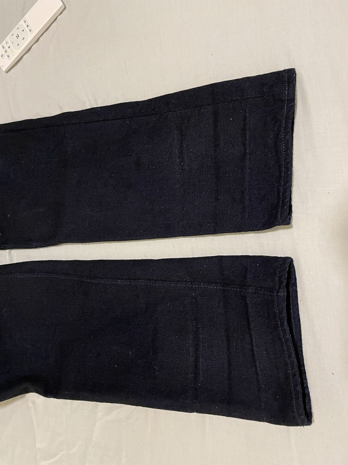 Pure Blue Japan XX-18oz-019 Relaxed Tapered Double Indigo Jeans Size US 35 - 12 Preview