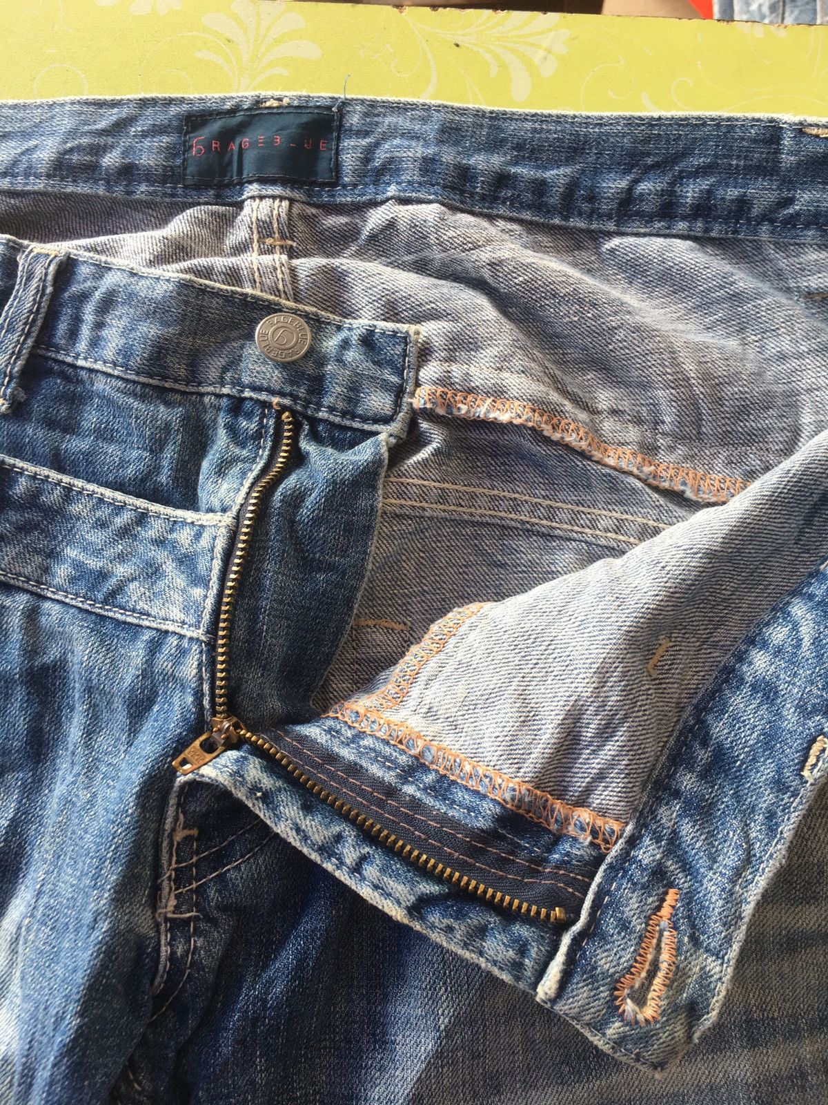 Japanese Brand × RAGEBLUE Rageblue double waist Size US 35 - 8 Thumbnail