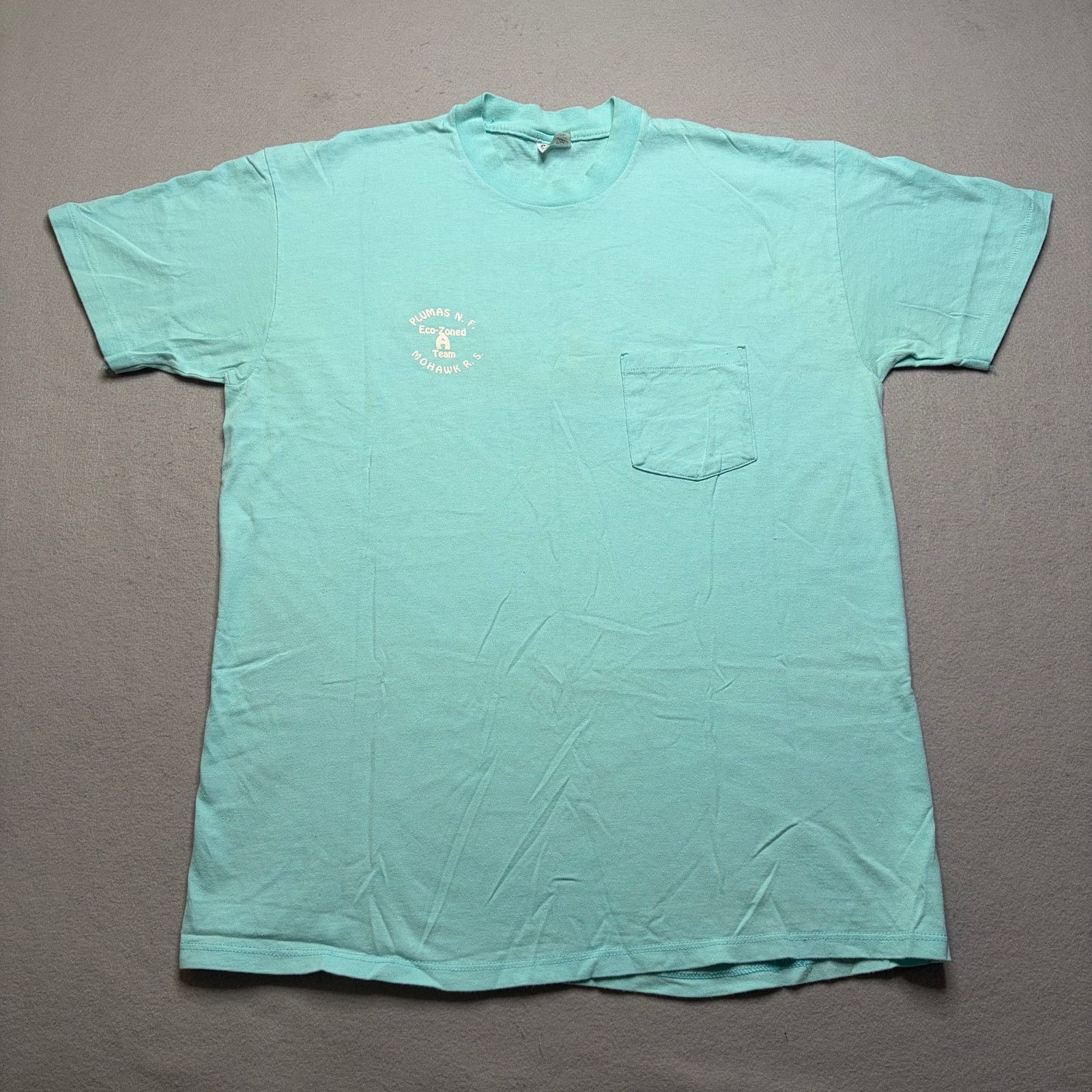 Vintage Vintage Mohawk National Forest Pocket T Shirt Men’s XL USA Size US XL / EU 56 / 4 - 3 Thumbnail