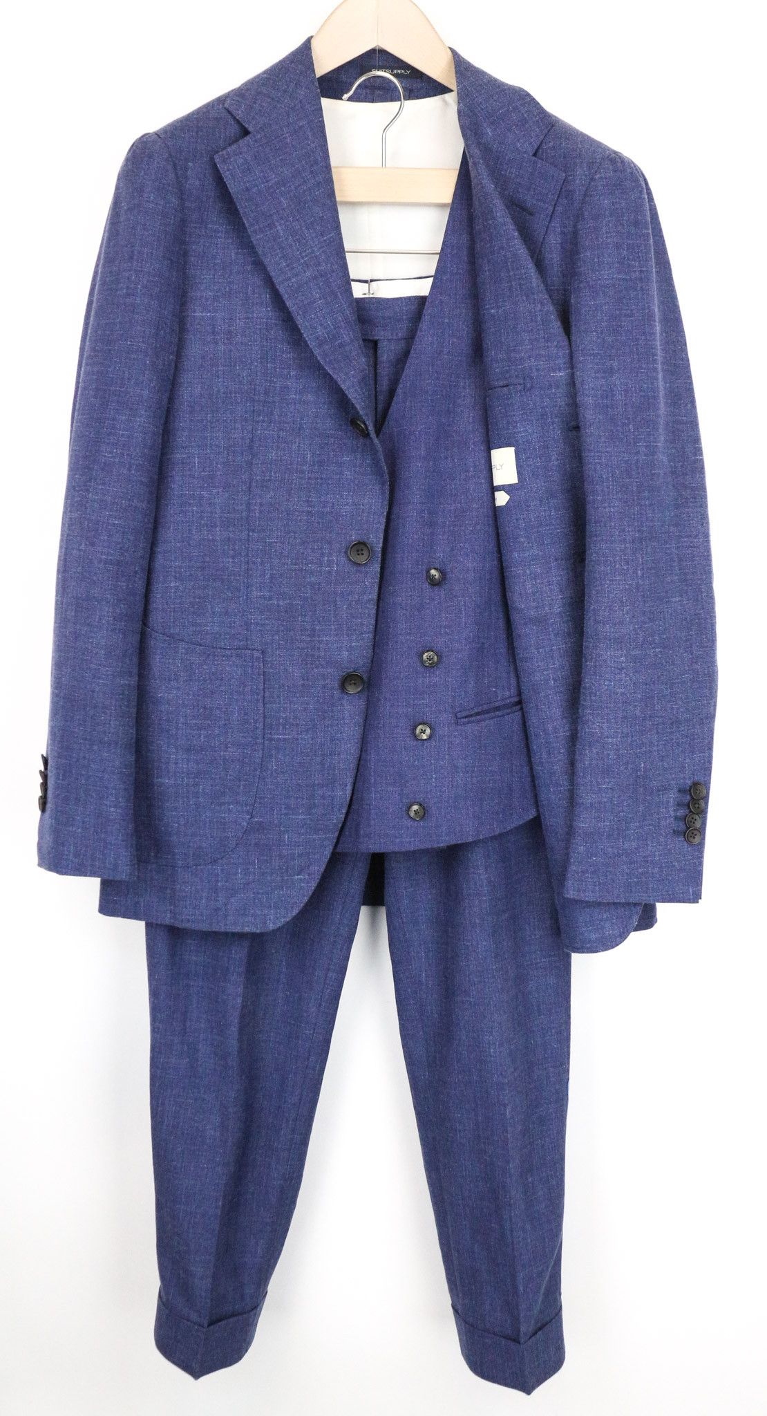 Suitsupply HAVANA TULIP UL UK34R/UK38L/W31 Wool Silk Linen 86403 Size 34R - 1 Thumbnail