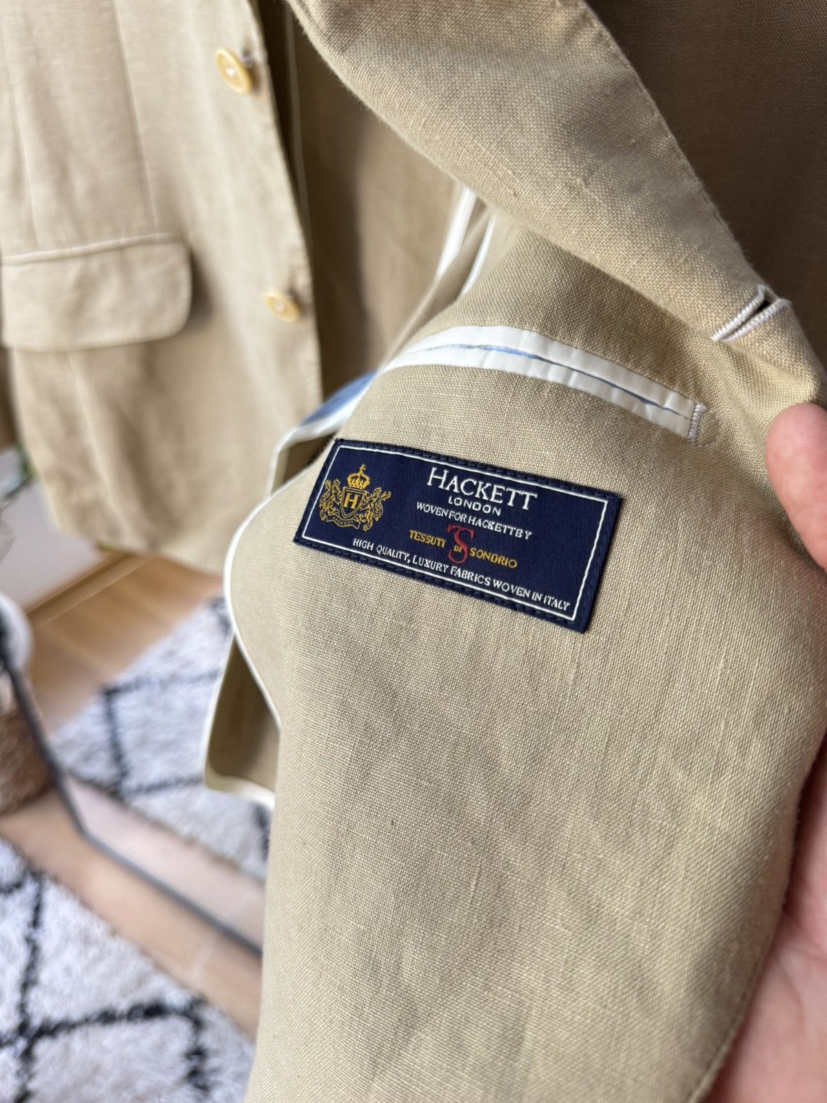 Hackett Hackett lino blazer size M Size 38R - 9 Thumbnail