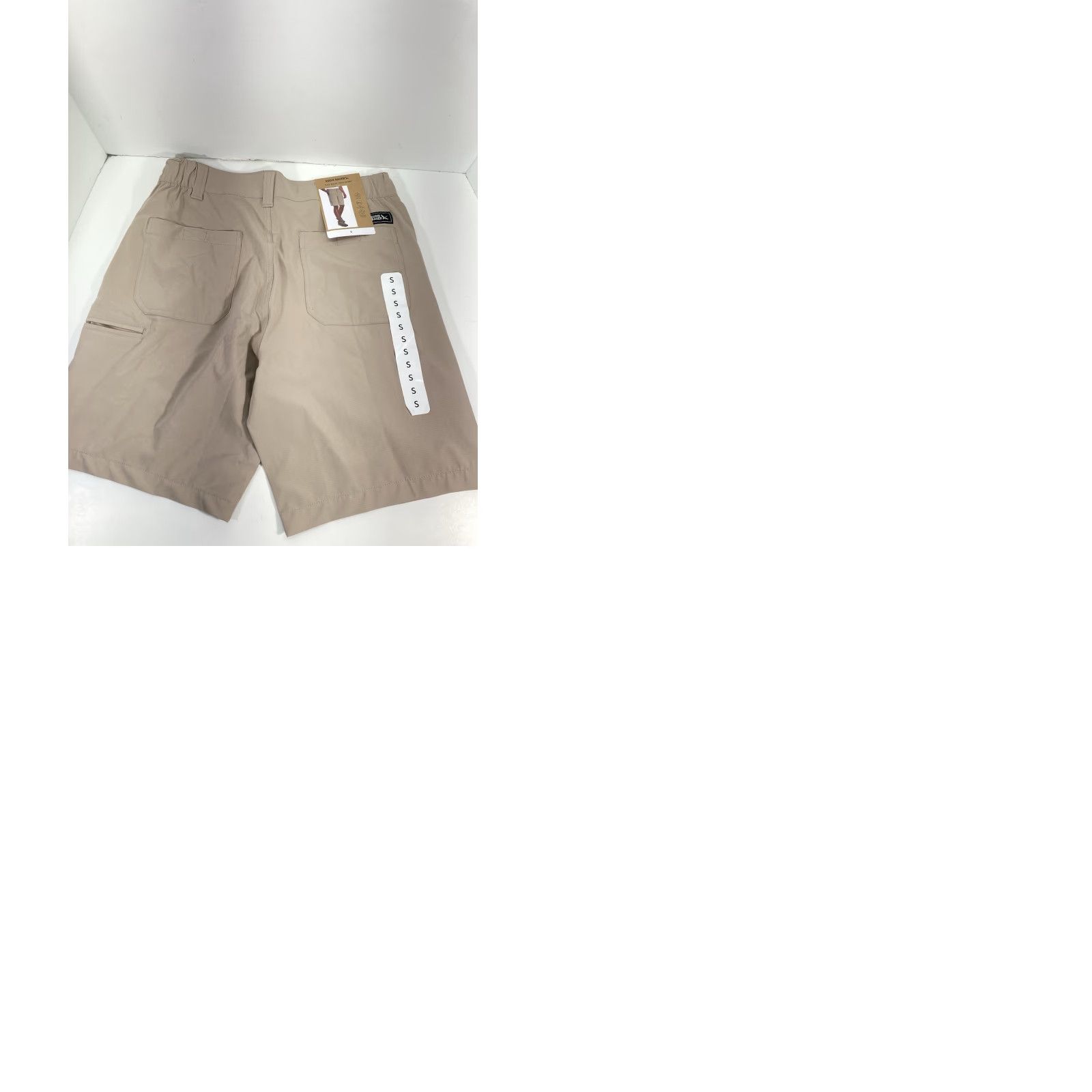 Eddie Bauer Eddie Bauer Tech Shorts Men Size Small 30X12 Beige Flex Waist Hiking Camping NWT Size US 29 - 9 Thumbnail