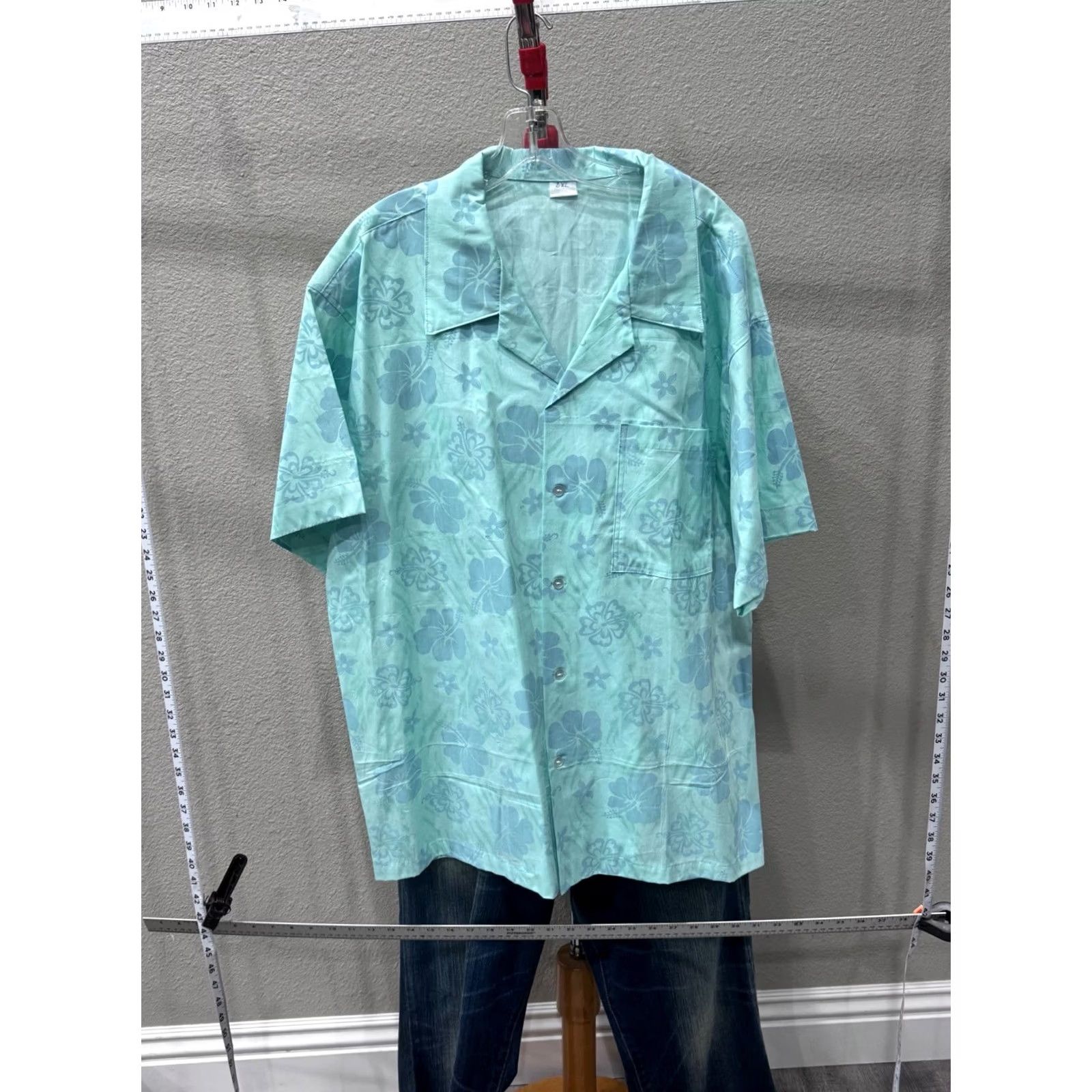 Altea VTG Hawaii Teal Blue BUTTON UP SHIRT 2XL XXL SHORT SLEEVE Men MENS Multicolor Hawaii Shirt Size US XXL / EU 58 / 5 - 2 Thumbnail