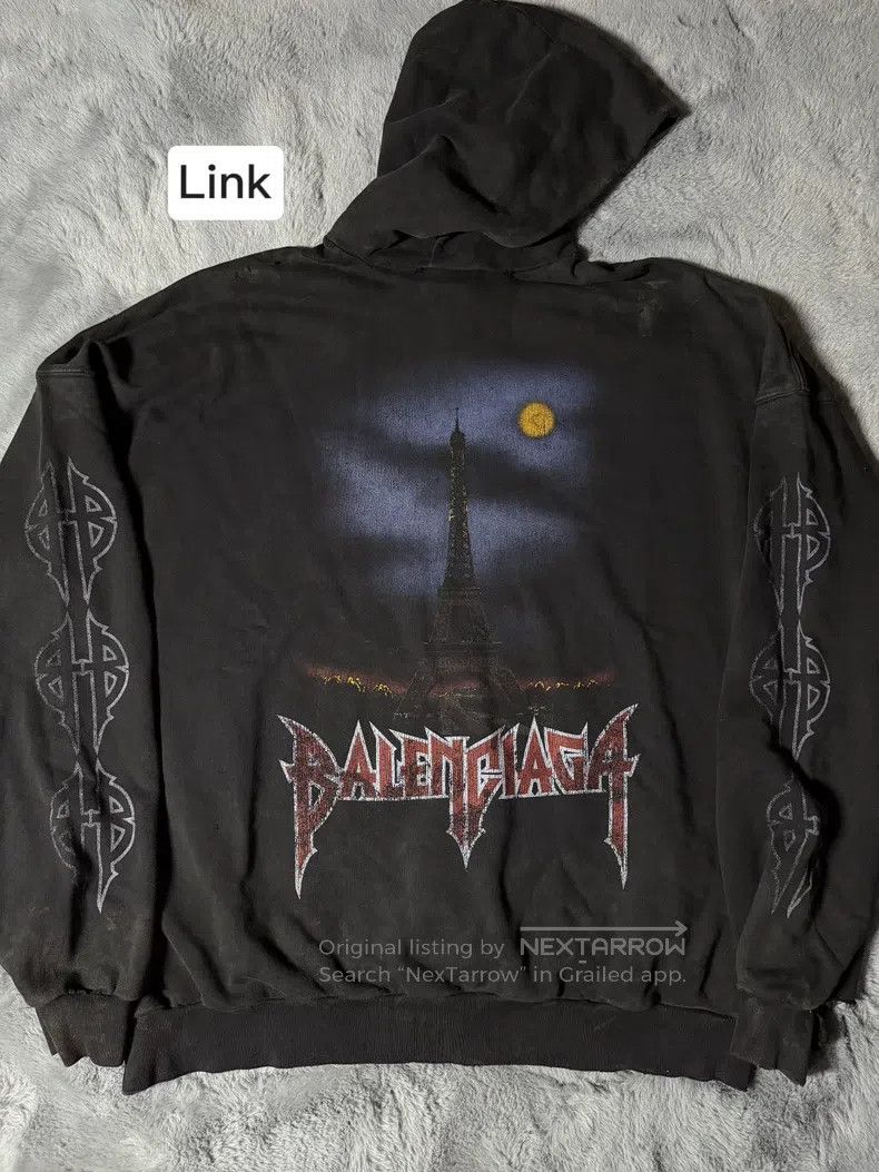 Balenciaga Balenciaga Eiffel Tower Sweatshirt Size US M / EU 48-50 / 2 - 1 Thumbnail