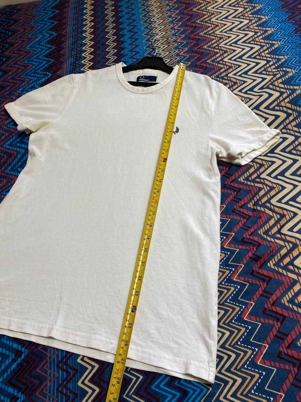 Fred Perry Streetwear T-Shirt Fred Perry white logo Y2K Vintage Size US S / EU 44-46 / 1 - 10 Thumbnail